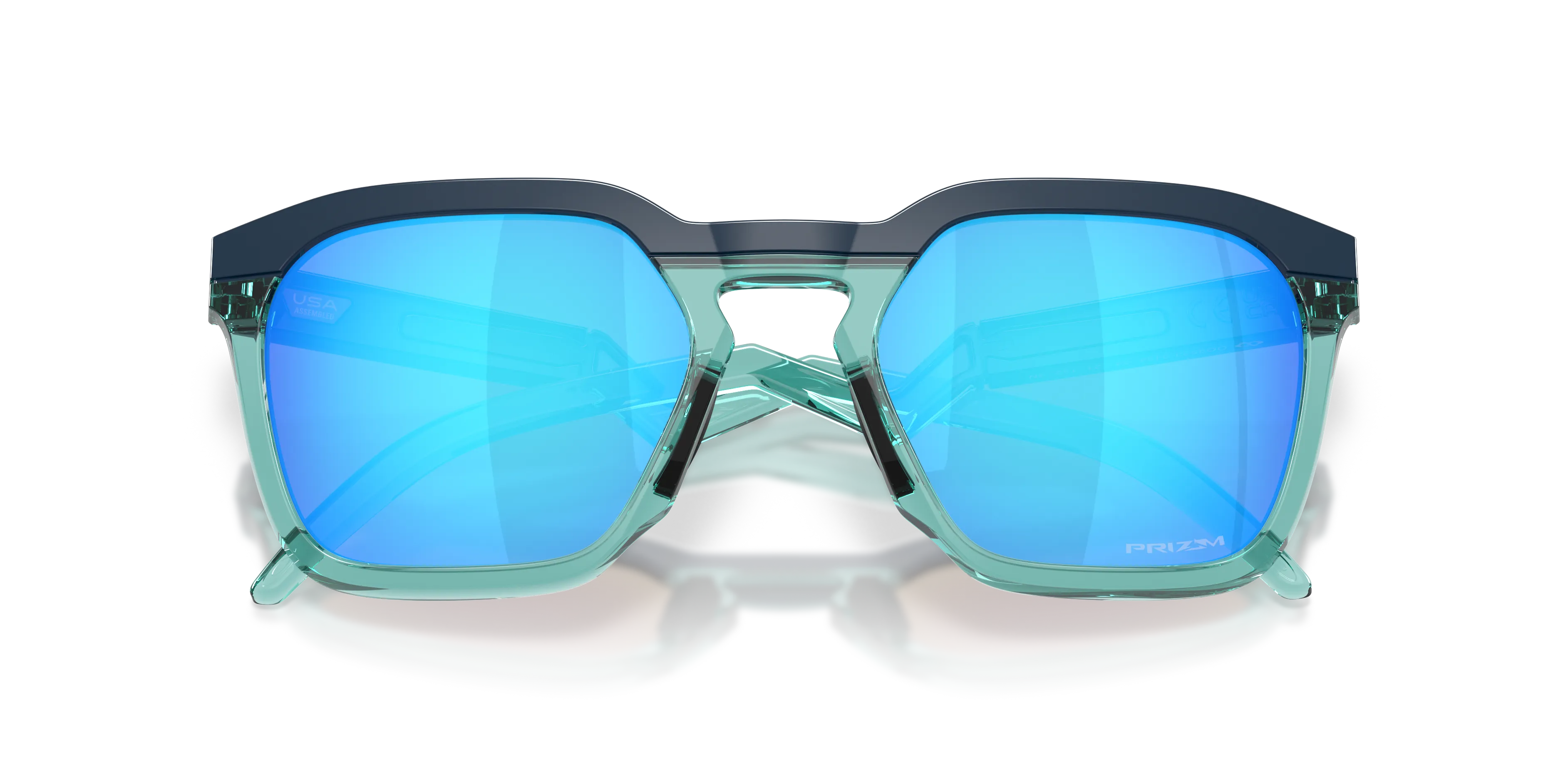 Oakley OO9533 HSTN SQ 953304 Occhiali da sole O_Matter Blu Blu Squadrata Normale - immagine 2