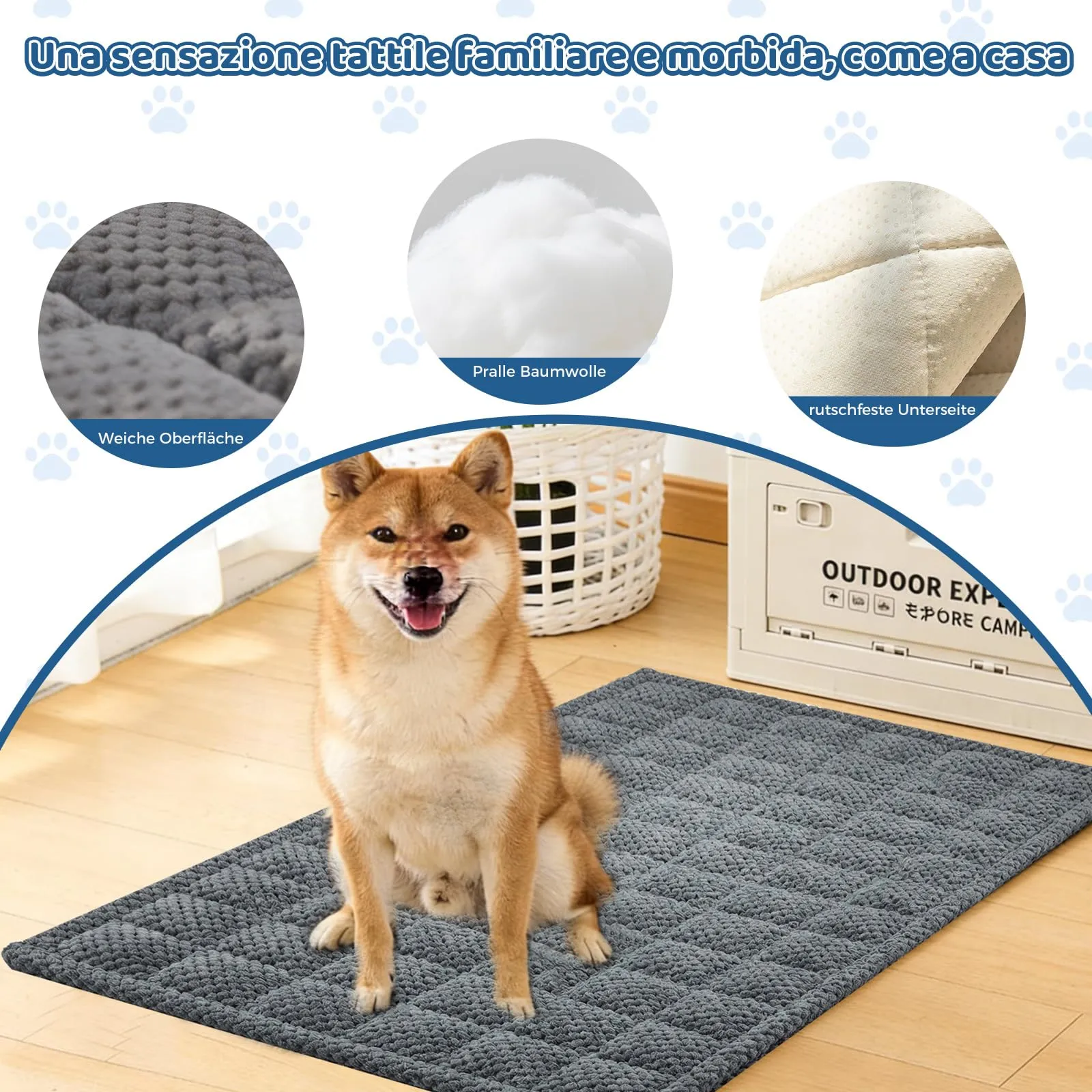 BMaoBBo Coperta per cani con tappetino antiscivolo, impermeabile, antigraffio con rigido, protezione per sedili posteriori per SUV e auto di famiglia - immagine 6