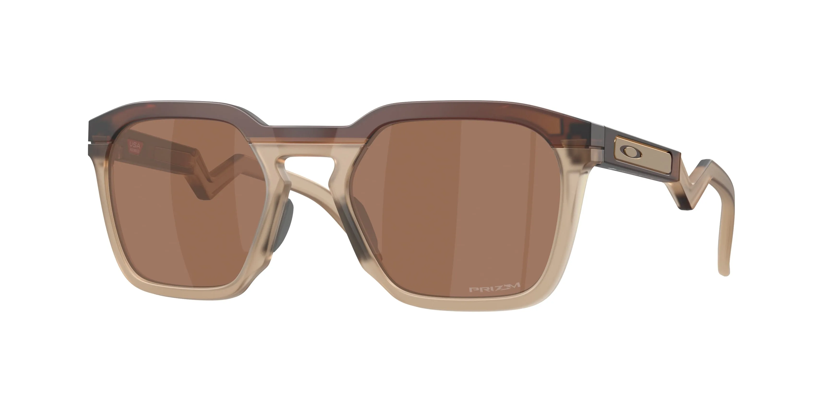 Oakley OO9533 HSTN SQ 953303 Occhiali da sole O_Matter Marrone Marrone Squadrata Normale - immagine 1