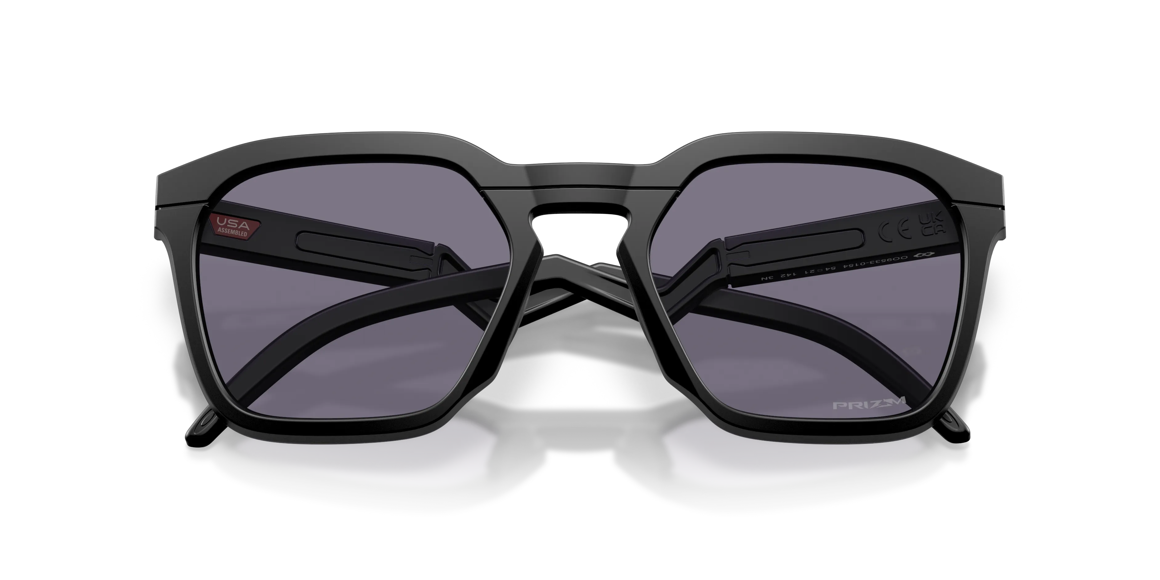 Oakley OO9533 HSTN SQ 953301 Occhiali da sole O_Matter Nero Grigio Squadrata Normale - immagine 2