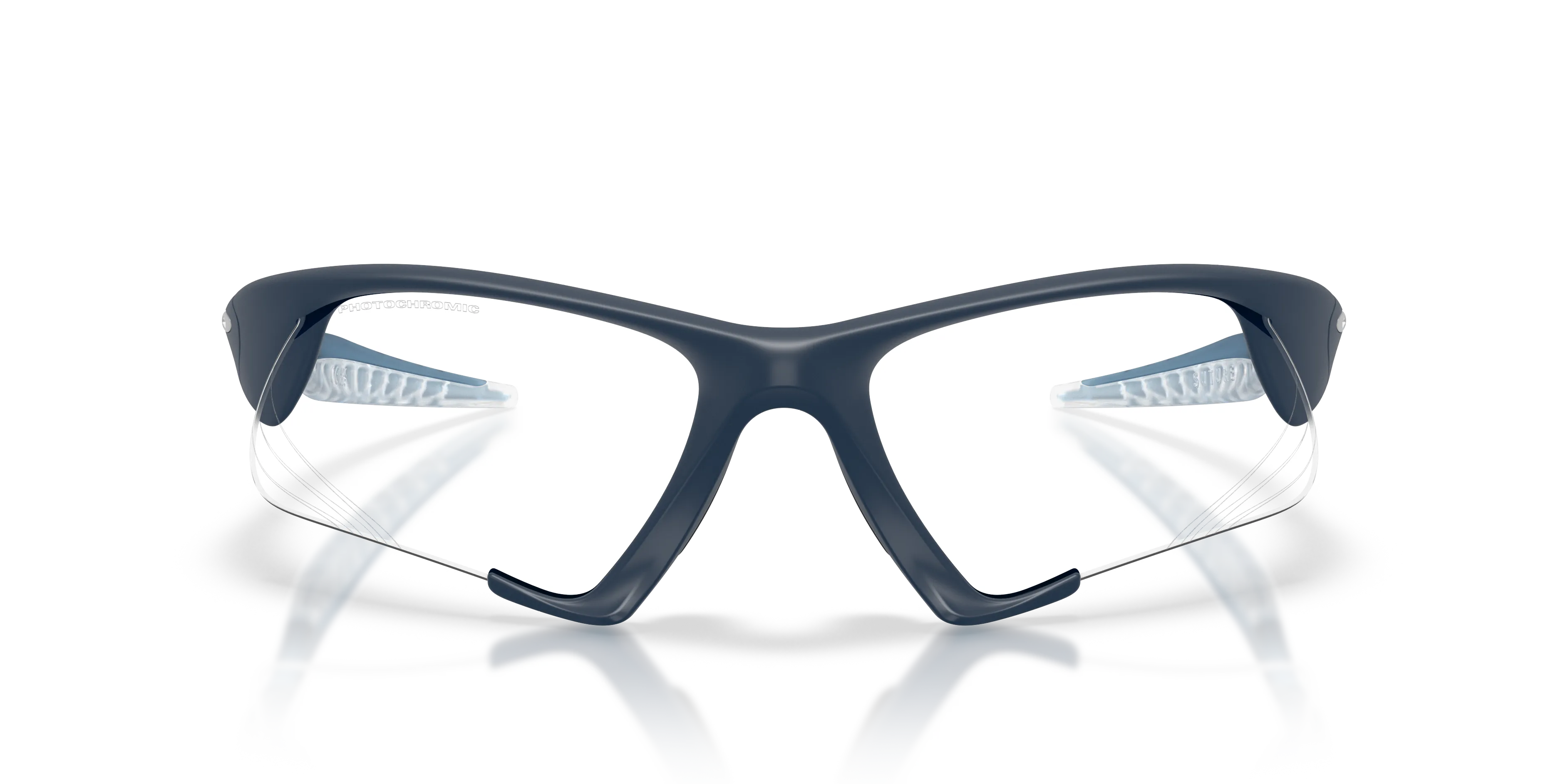 Oakley OO9532 SUTURE JACKET 953209 Occhiali da sole O_Matter Blu Grigio Geometrica Fotocromatiche - immagine 3
