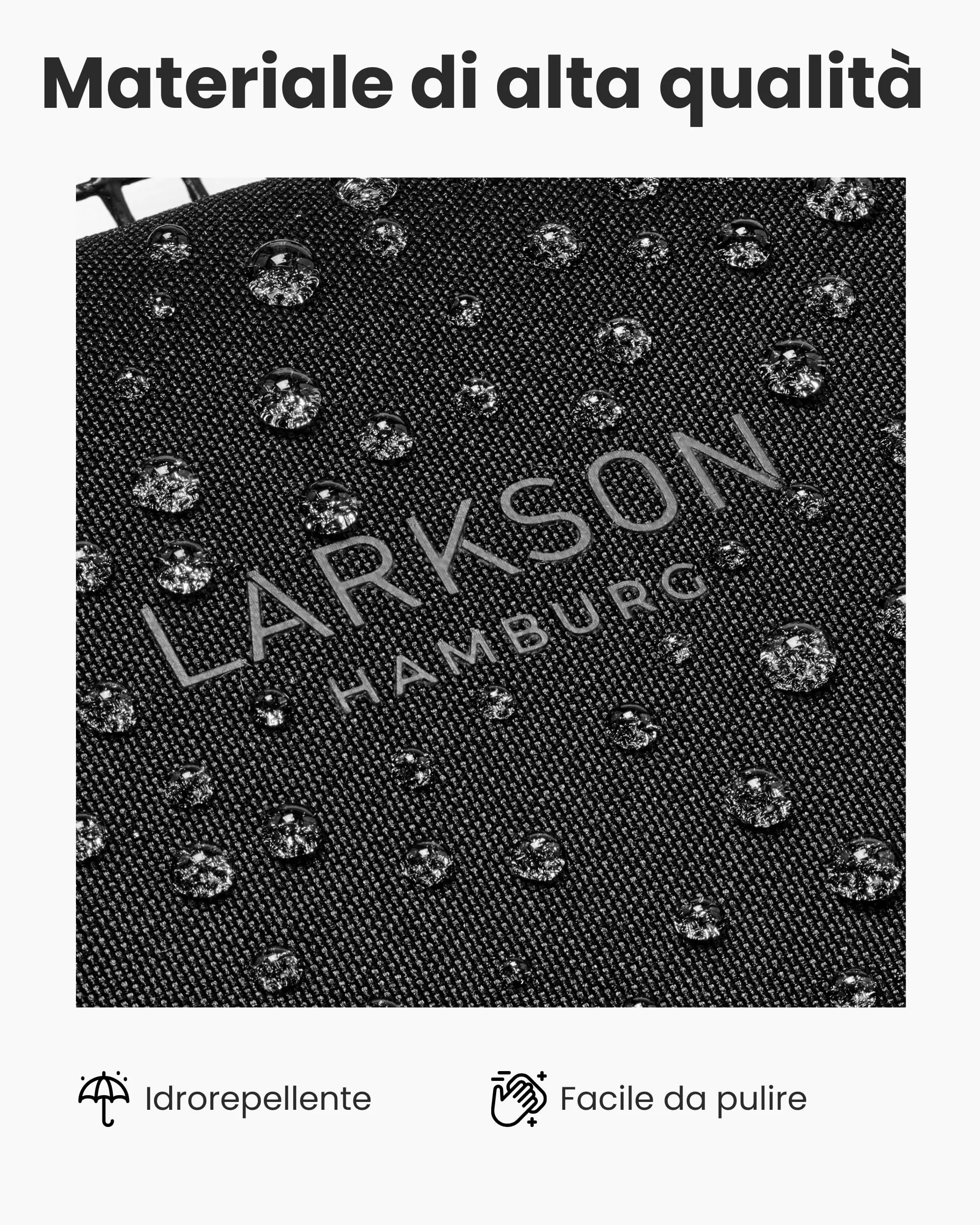 LARKSON Trasportino per Cani di Piccola Taglia fino a 12 kg Nero – Tjark - immagine 8