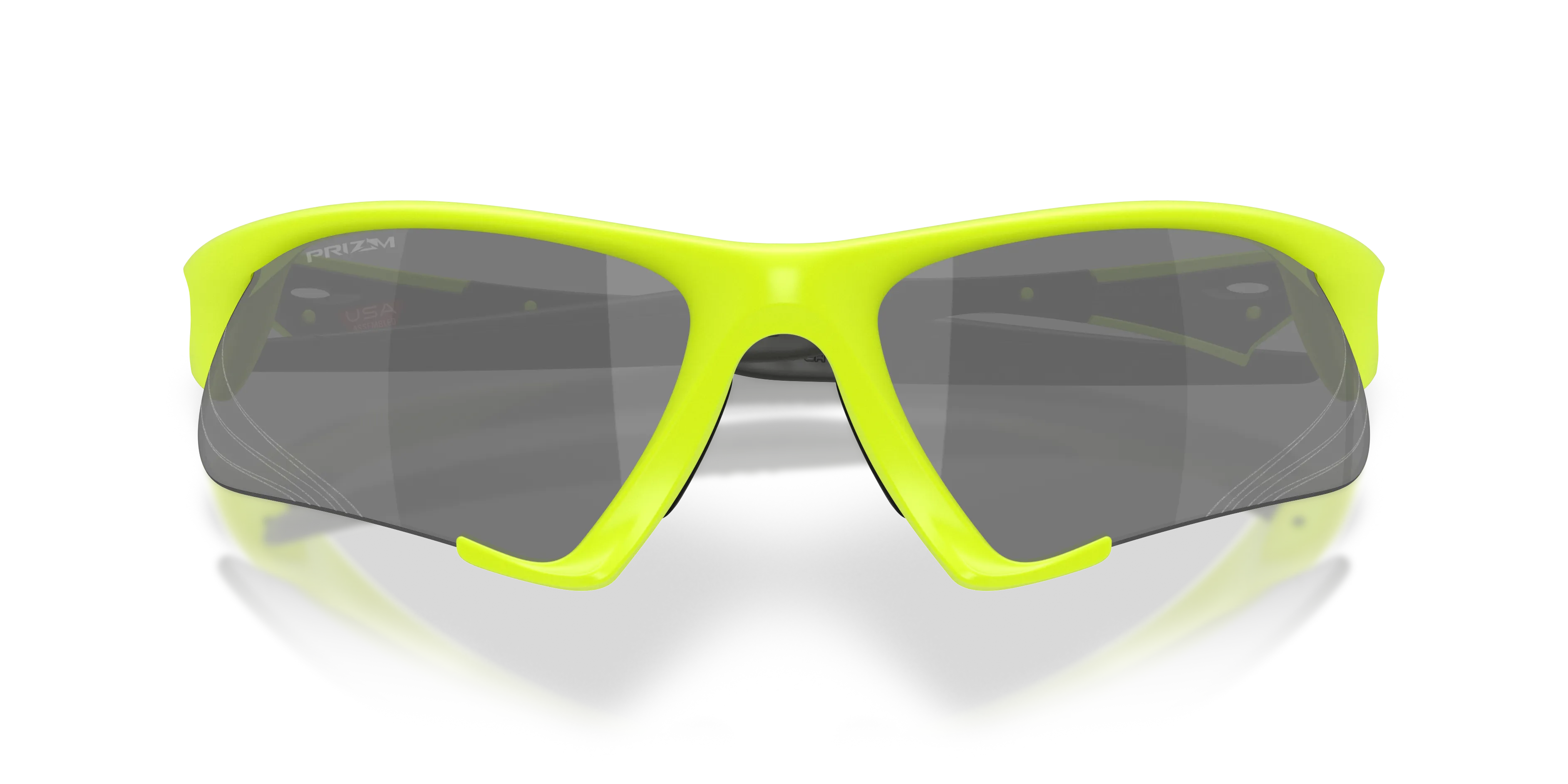 Oakley OO9532 SUTURE JACKET 953206 Occhiali da sole O_Matter Giallo Grigio Geometrica Normale - immagine 2