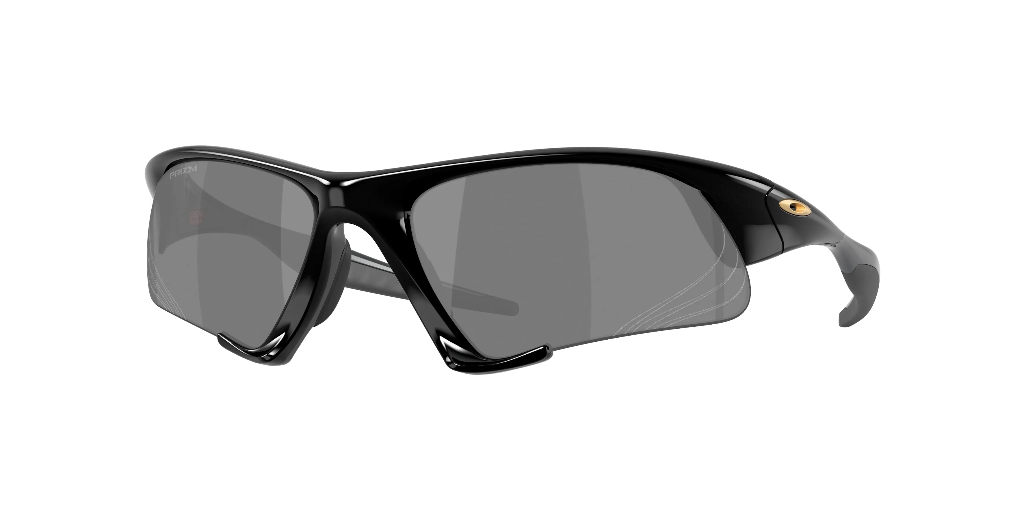 Oakley OO9532 SUTURE JACKET 953204 Occhiali da sole O_Matter Nero Grigio Geometrica Polarizzata - immagine 1