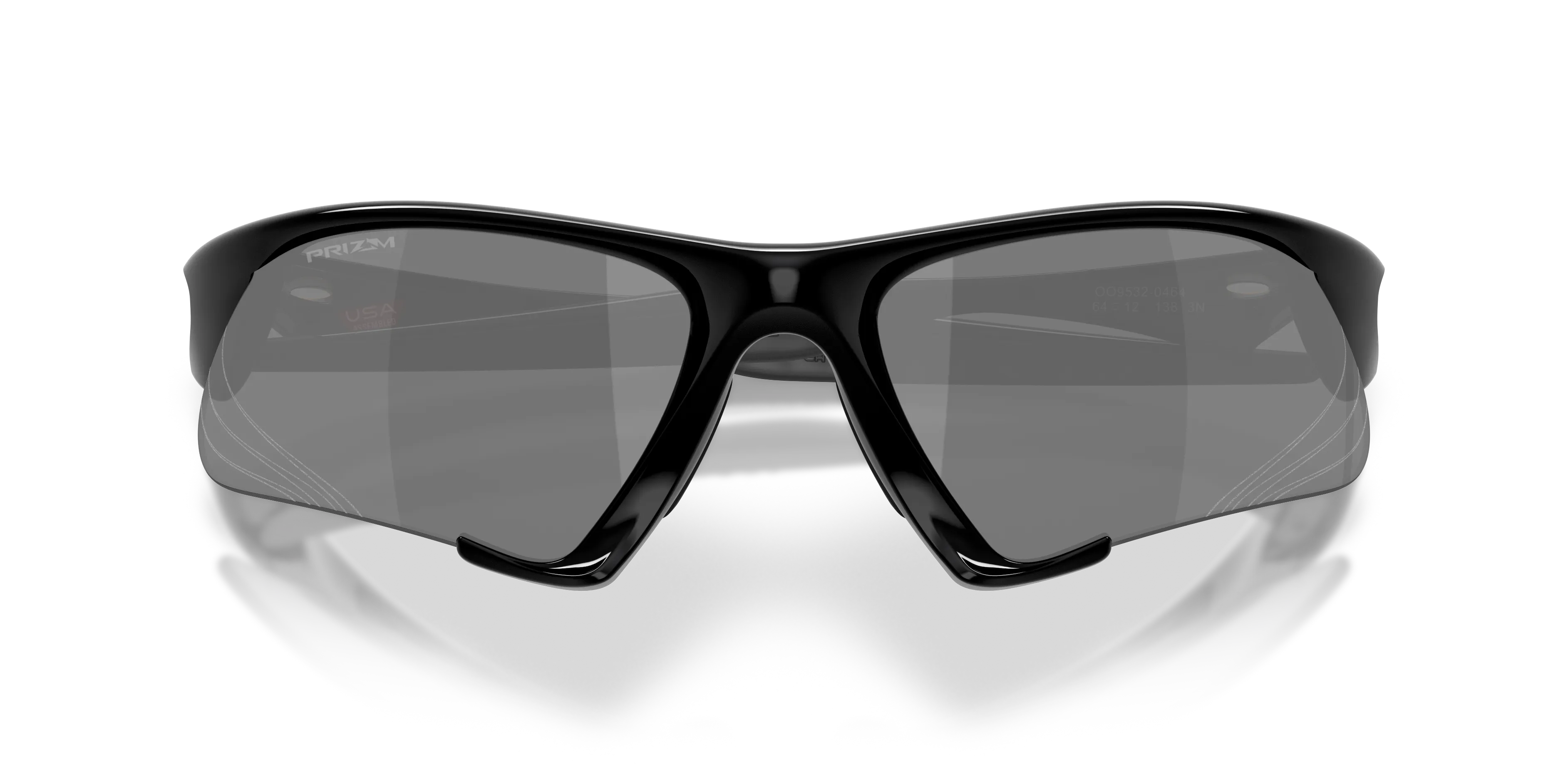 Oakley OO9532 SUTURE JACKET 953204 Occhiali da sole O_Matter Nero Grigio Geometrica Polarizzata - immagine 2