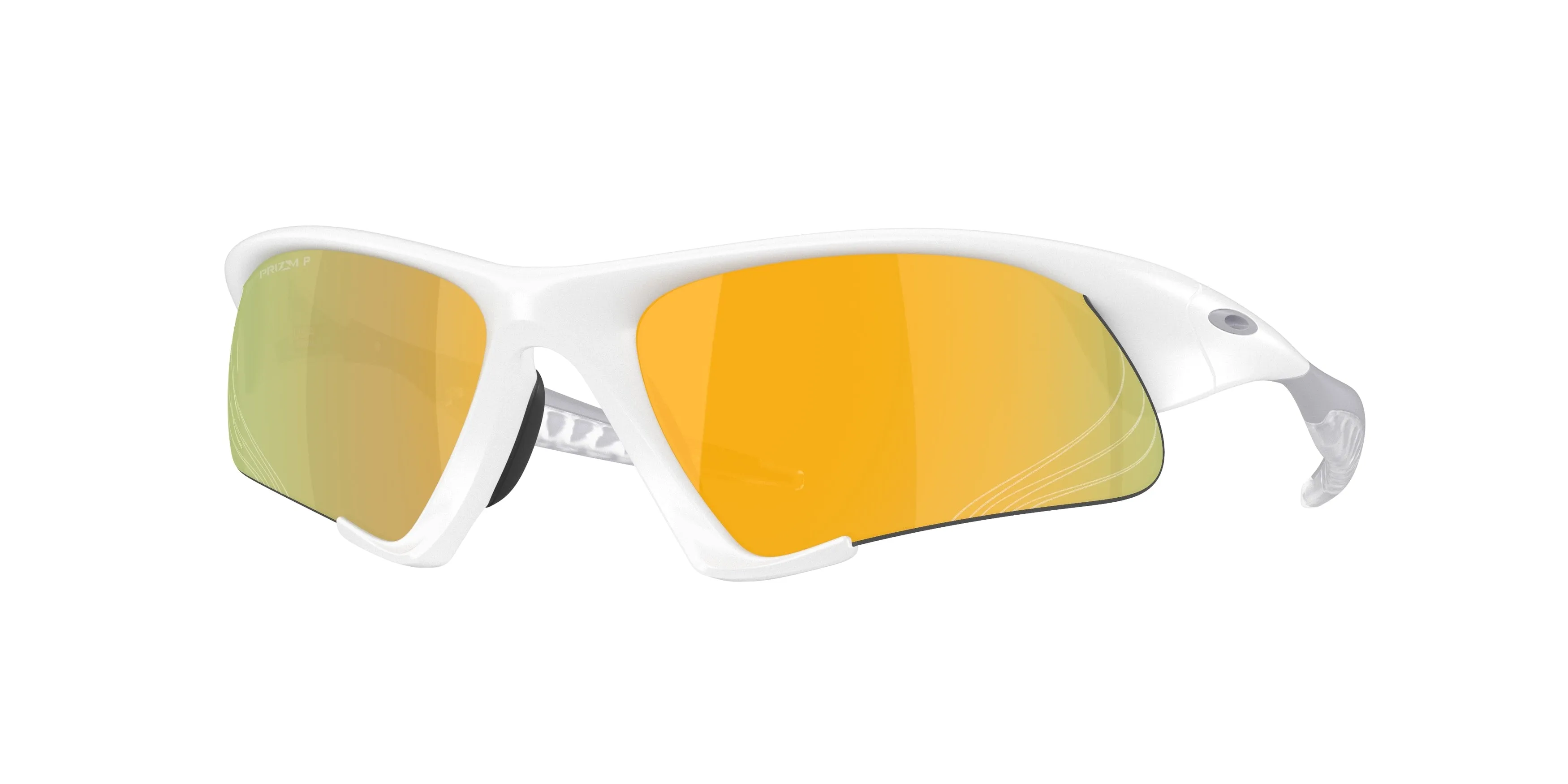 Oakley OO9532 SUTURE JACKET 953203 Occhiali da sole O_Matter Bianco Oro Geometrica Polarizzata - immagine 1