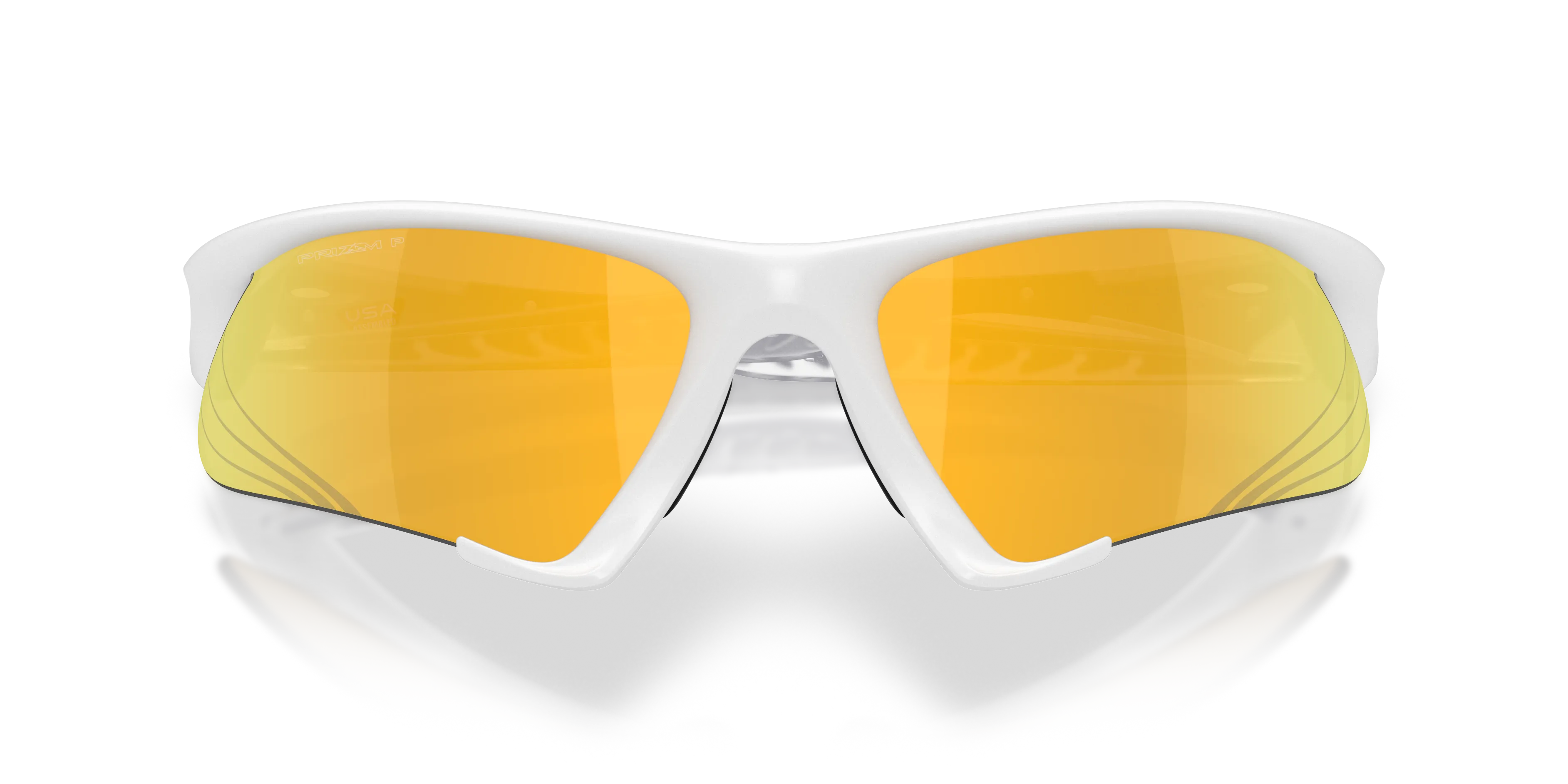 Oakley OO9532 SUTURE JACKET 953203 Occhiali da sole O_Matter Bianco Oro Geometrica Polarizzata - immagine 2