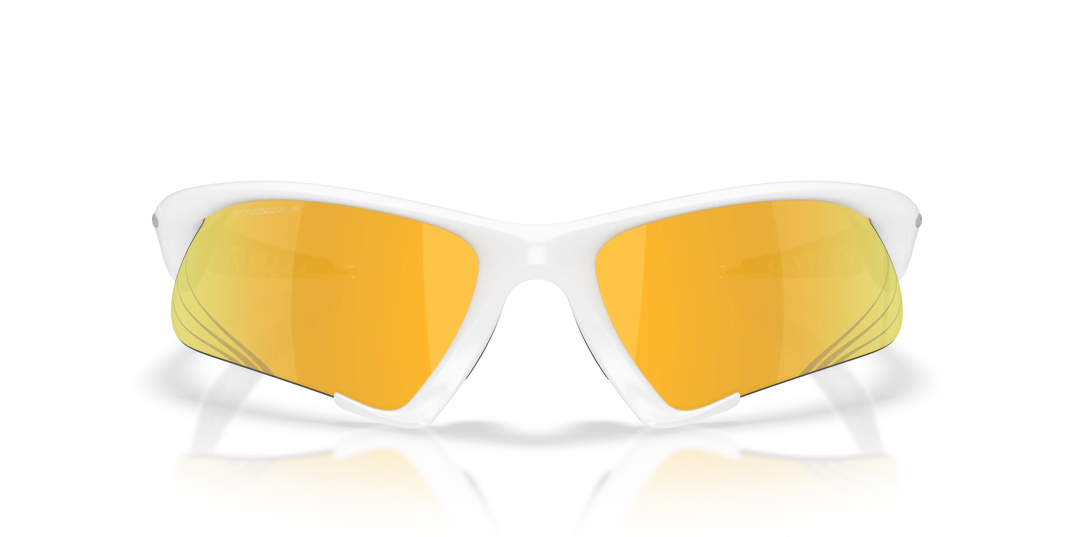 Oakley OO9532 SUTURE JACKET 953203 Occhiali da sole O_Matter Bianco Oro Geometrica Polarizzata - immagine 3