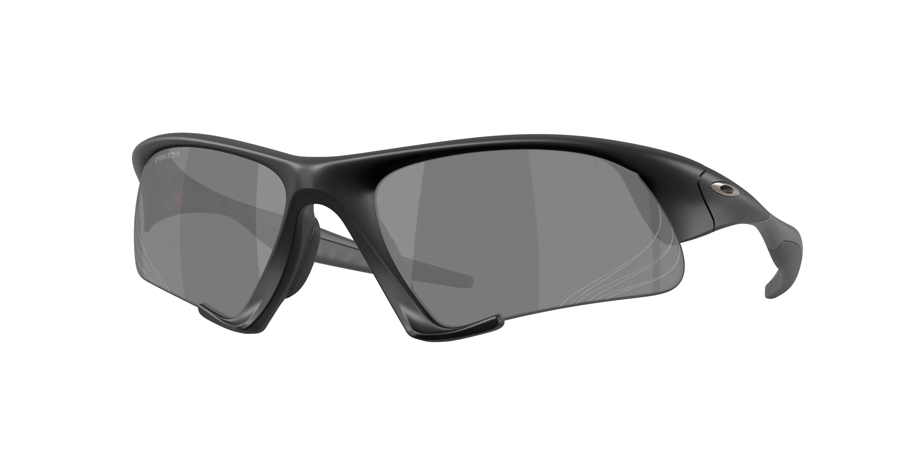 Oakley OO9532 SUTURE JACKET 953201 Occhiali da sole O_Matter Nero Grigio Geometrica Normale - immagine 1