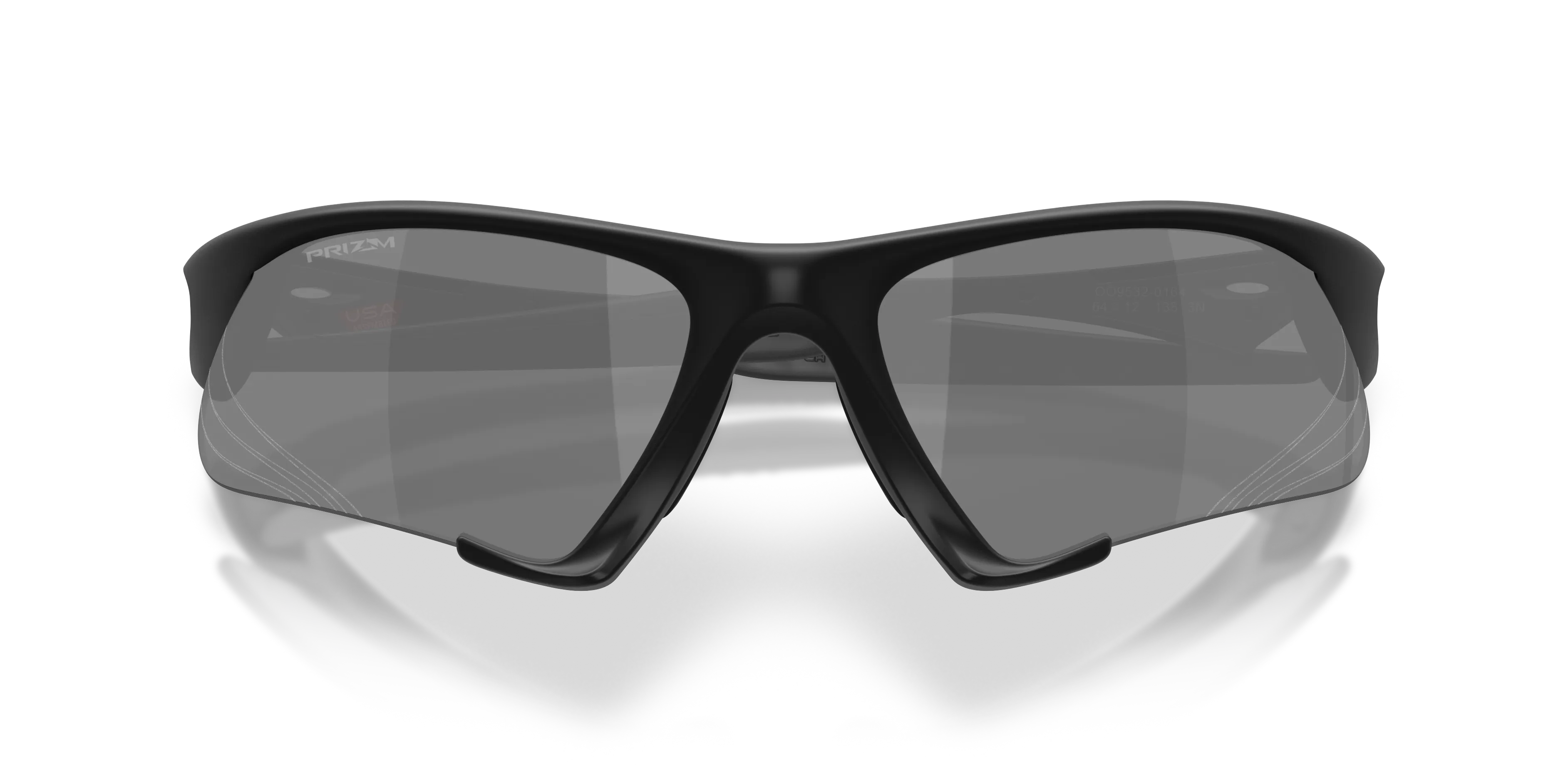 Oakley OO9532 SUTURE JACKET 953201 Occhiali da sole O_Matter Nero Grigio Geometrica Normale - immagine 2