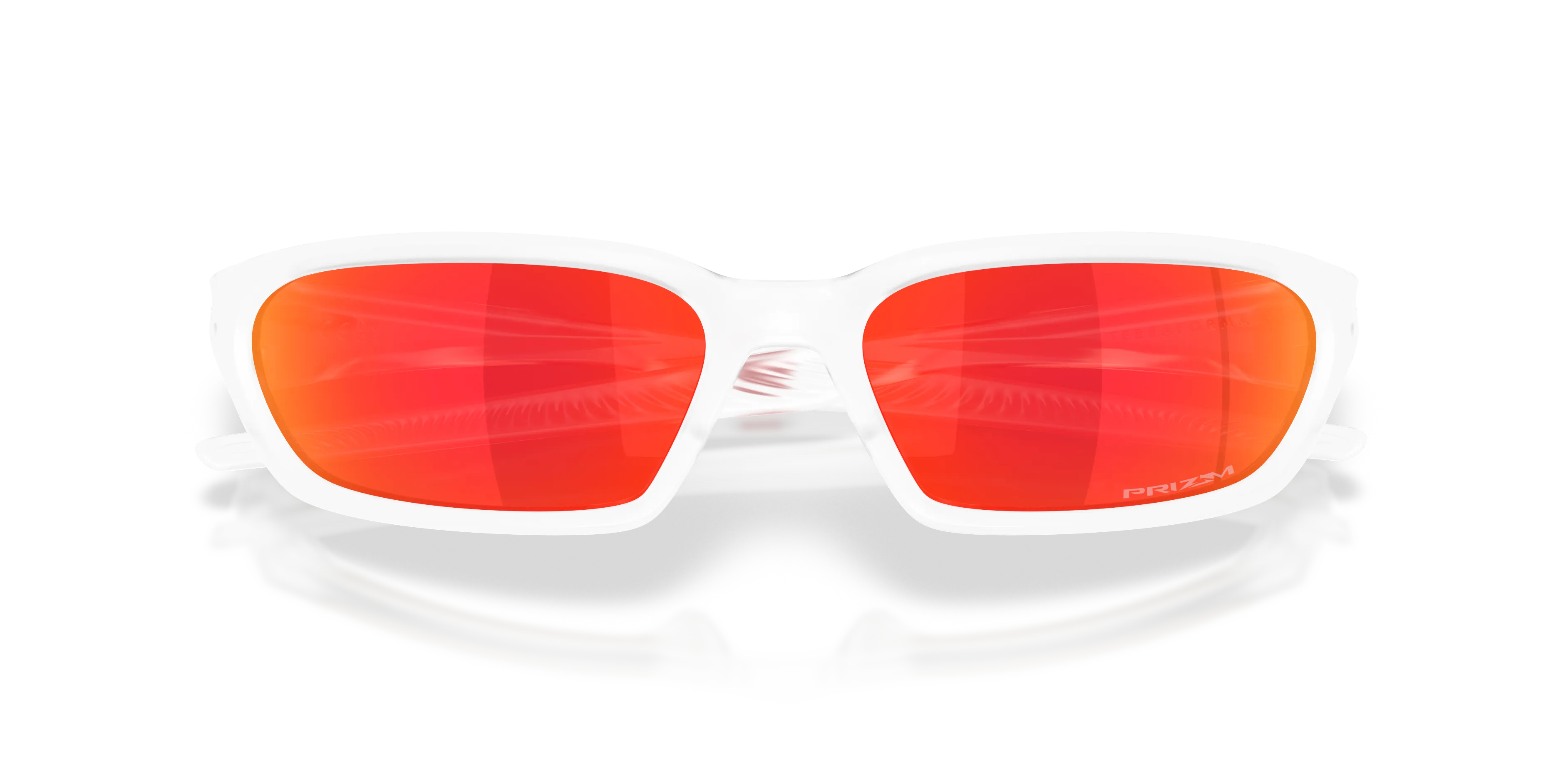 Oakley OO9530 TERRAFORMA 953003 Occhiali da sole O_Matter Trasparente Rosso Squadrata Normale - immagine 2