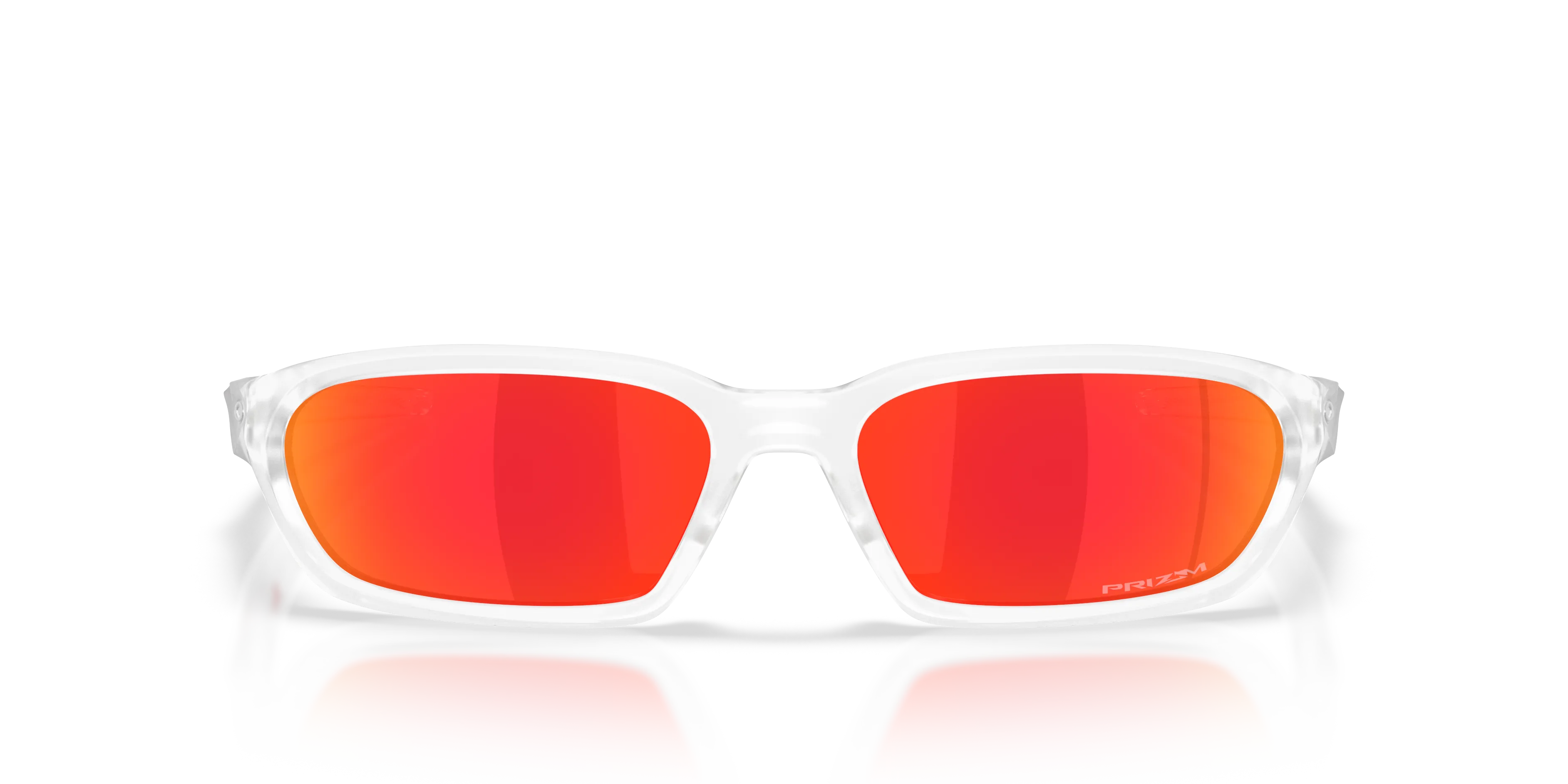 Oakley OO9530 TERRAFORMA 953003 Occhiali da sole O_Matter Trasparente Rosso Squadrata Normale - immagine 3