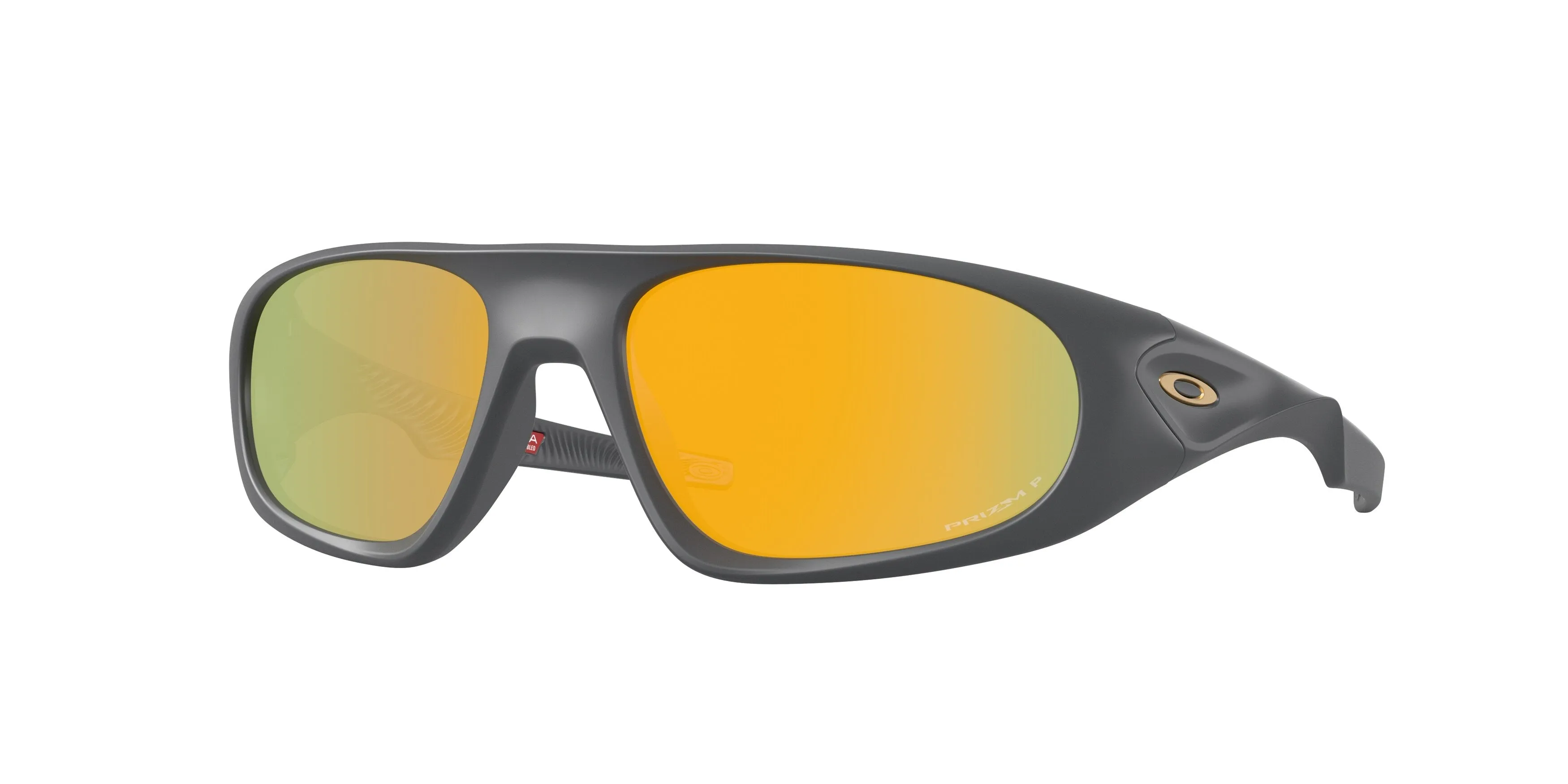 Oakley OO9528 NEOFORMA 952806 Occhiali da sole O_Matter Grigio Oro Rotonda Polarizzata - immagine 1