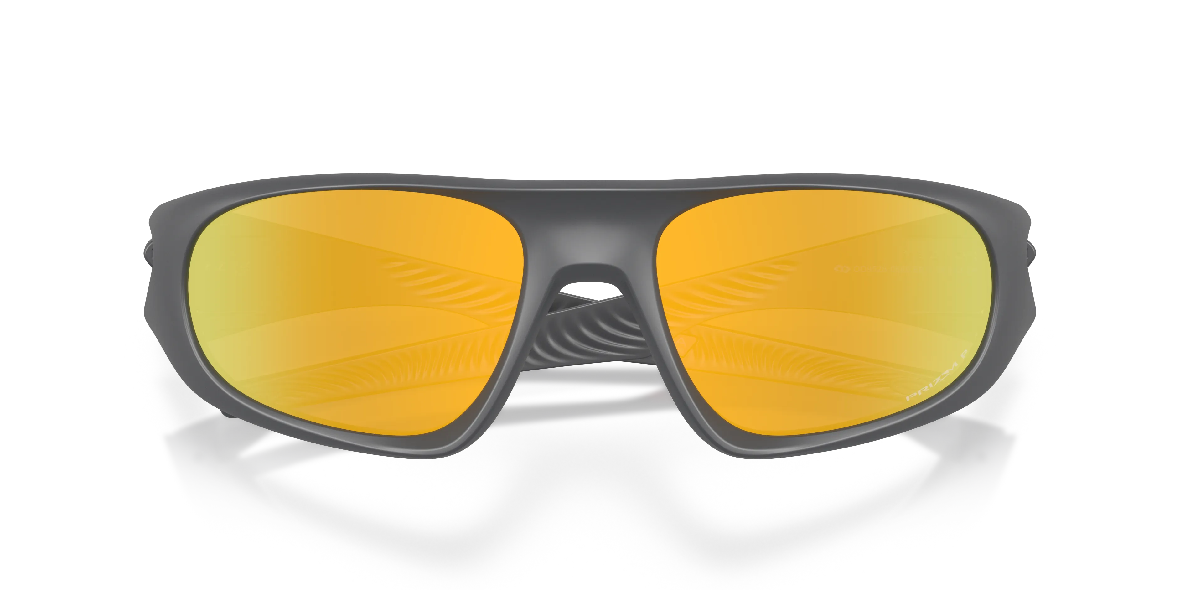 Oakley OO9528 NEOFORMA 952806 Occhiali da sole O_Matter Grigio Oro Rotonda Polarizzata - immagine 2