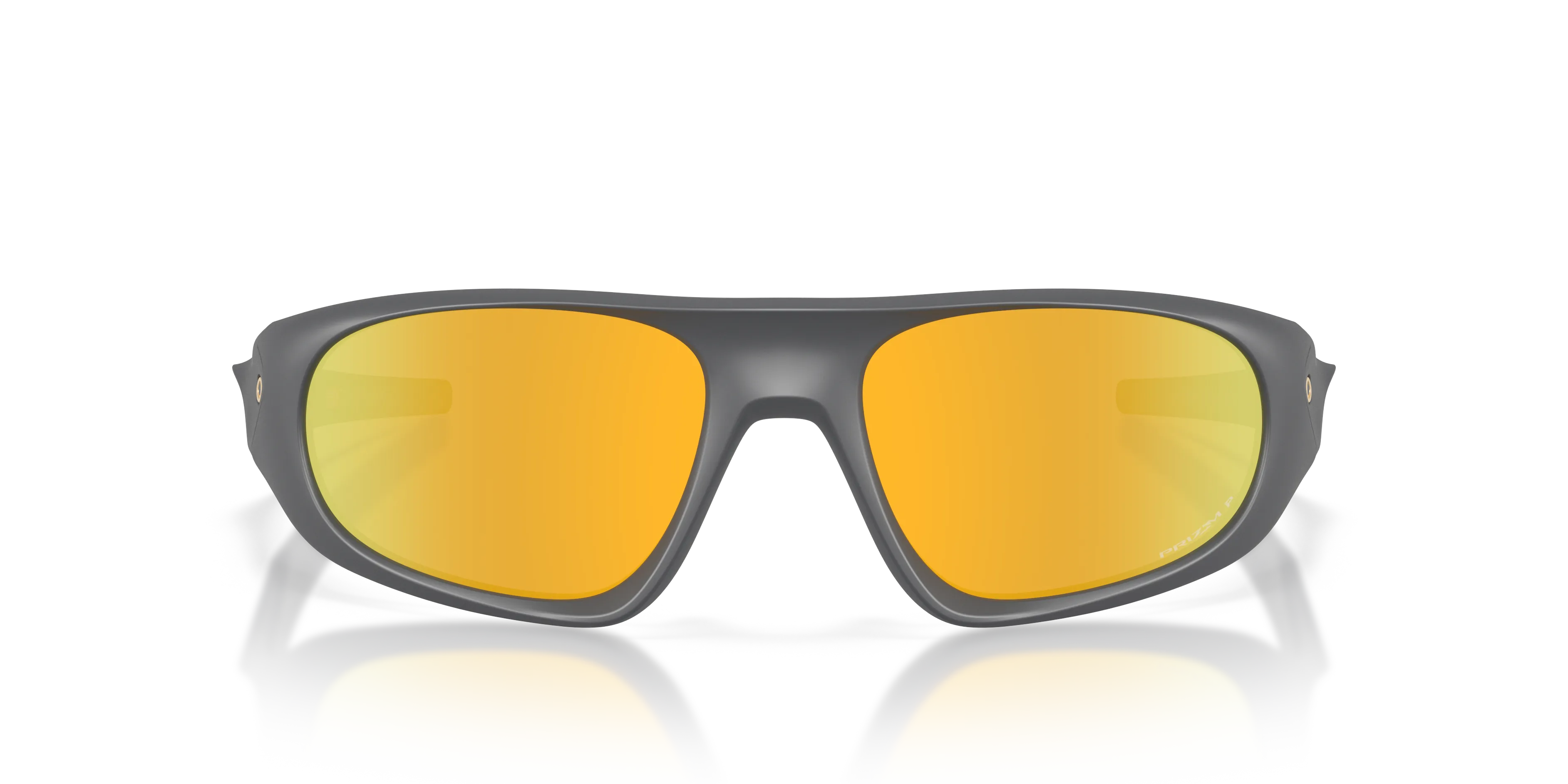 Oakley OO9528 NEOFORMA 952806 Occhiali da sole O_Matter Grigio Oro Rotonda Polarizzata - immagine 3