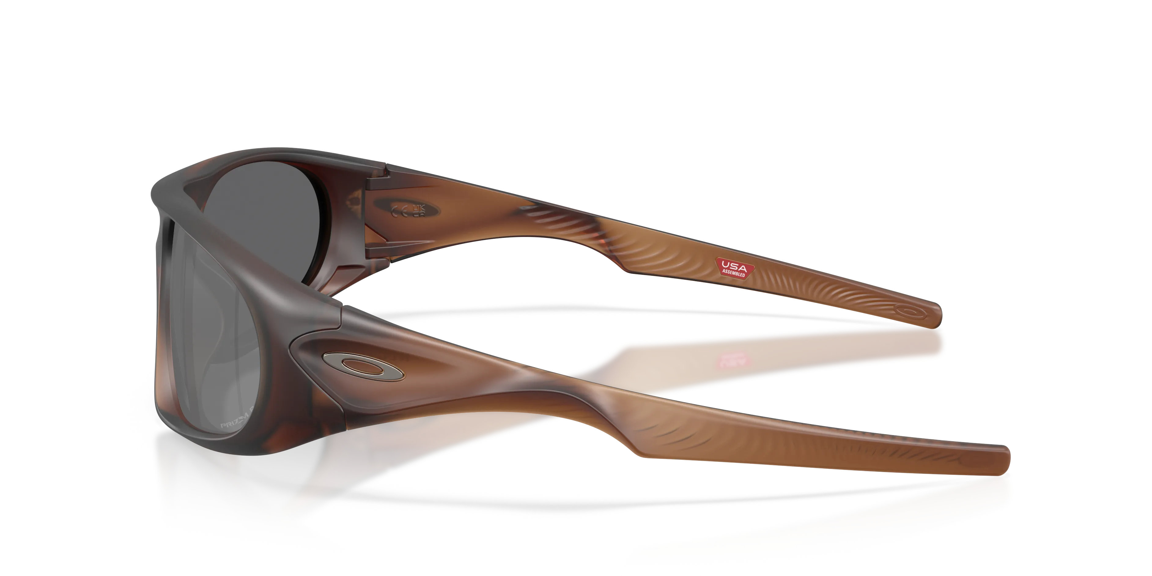 Oakley OO9528 NEOFORMA 952805 Occhiali da sole O_Matter Marrone Grigio Rotonda Polarizzata - immagine 4