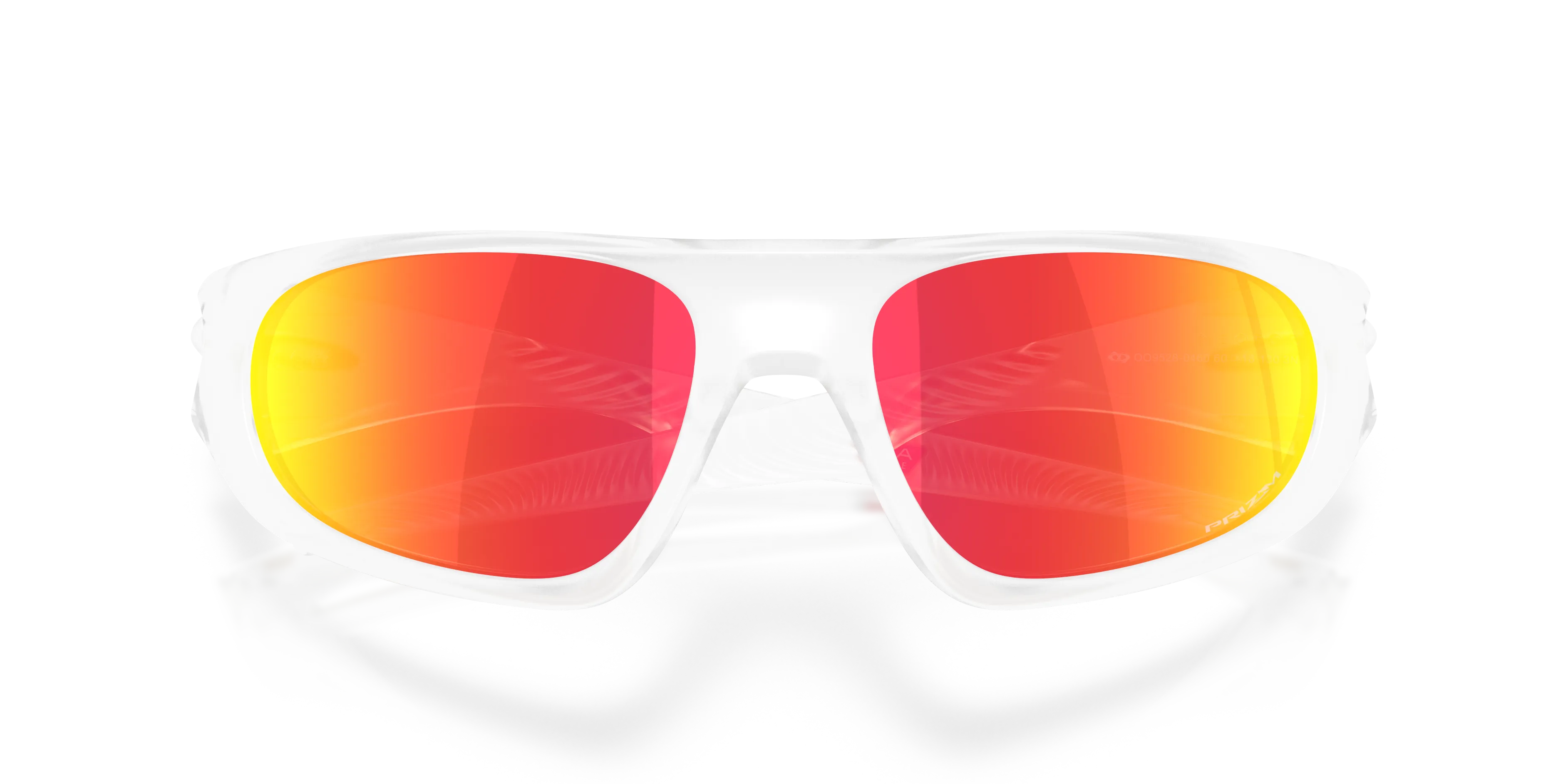 Oakley OO9528 NEOFORMA 952803 Occhiali da sole O_Matter Trasparente Rosso Rotonda Normale - immagine 2
