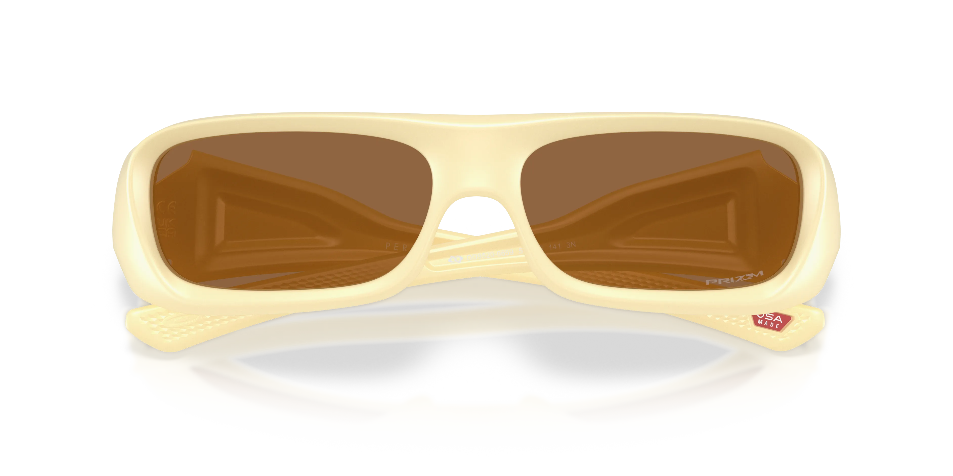 Oakley OO9520 PERMIAN 952006 Occhiali da sole O_Matter Giallo Bronzo Squadrata Normale - immagine 2