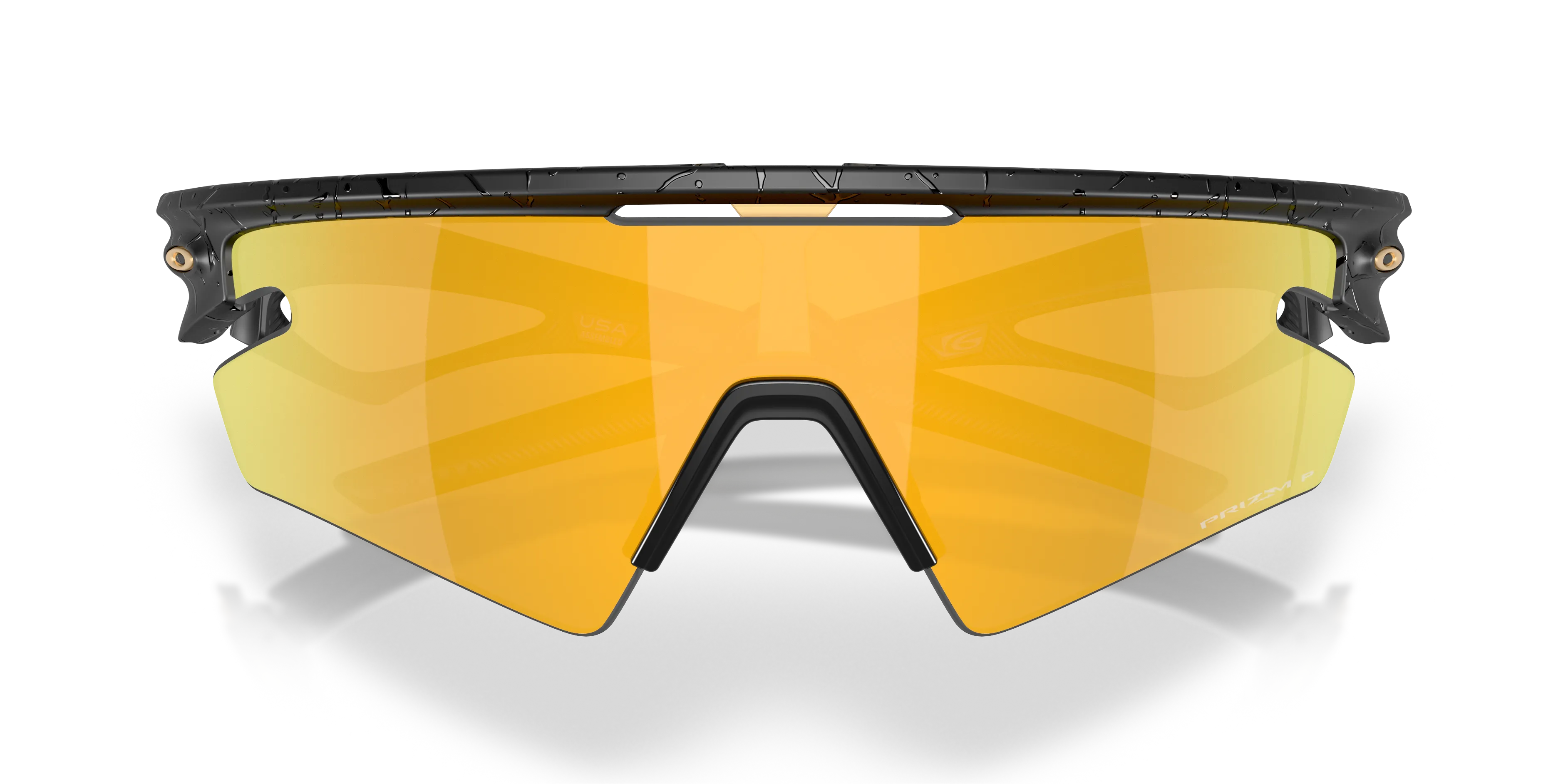 Oakley OO9499 SPHAERA SLASH 949915 Occhiali da sole O_Matter Nero Oro Squadrata Polarizzata - immagine 2