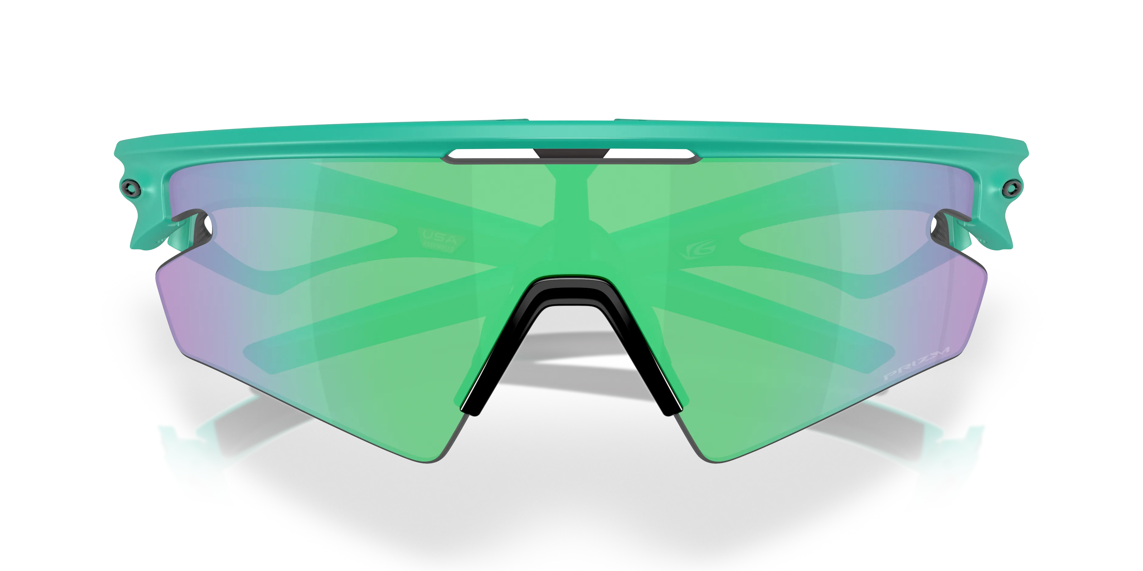 Oakley OO9499 SPHAERA SLASH 949914 Occhiali da sole O_Matter Blu Verde Squadrata Normale - immagine 2