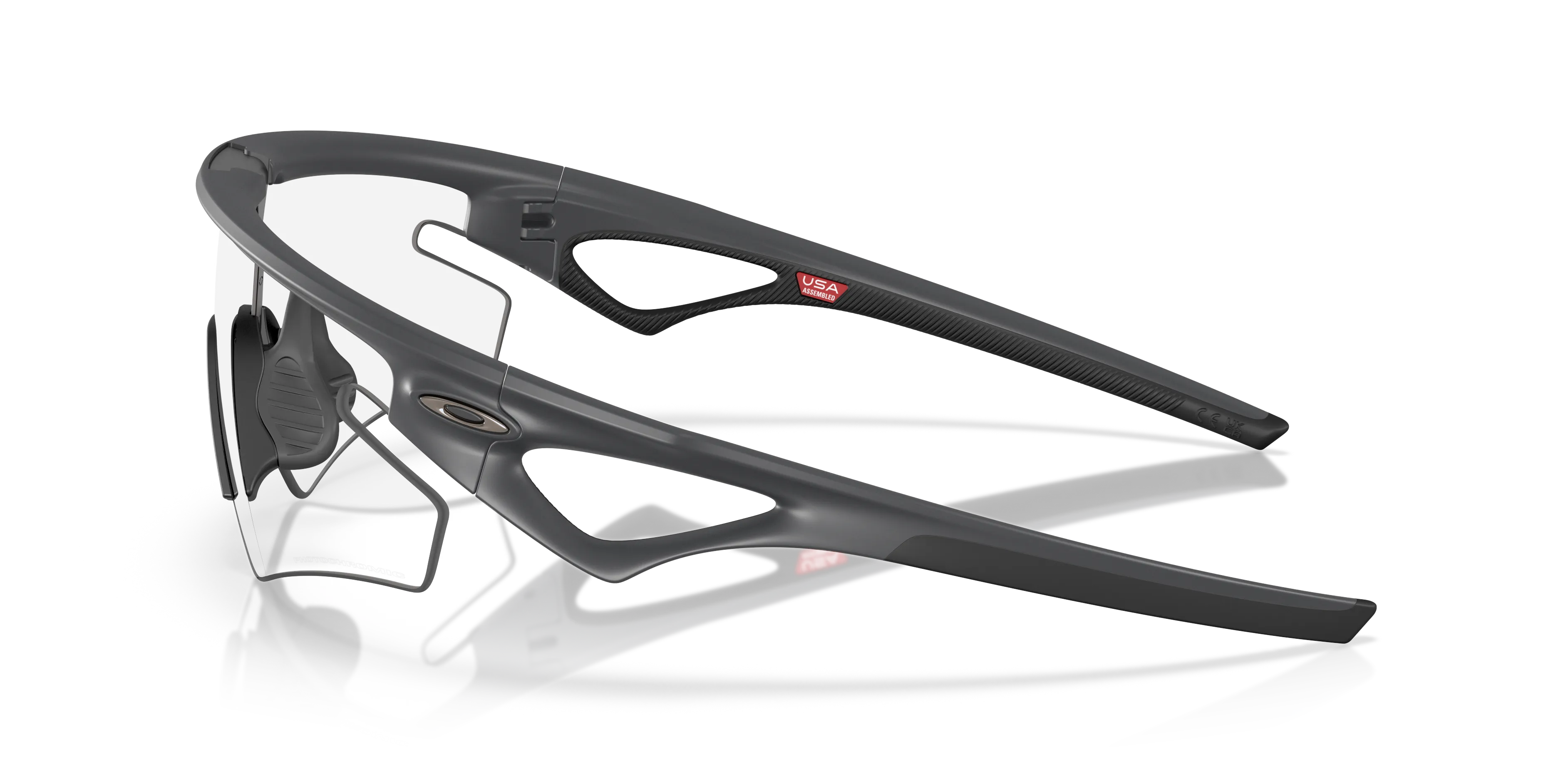 Oakley OO9499 SPHAERA SLASH 949912 Occhiali da sole O_Matter Nero Grigio Squadrata Fotocromatiche - immagine 4
