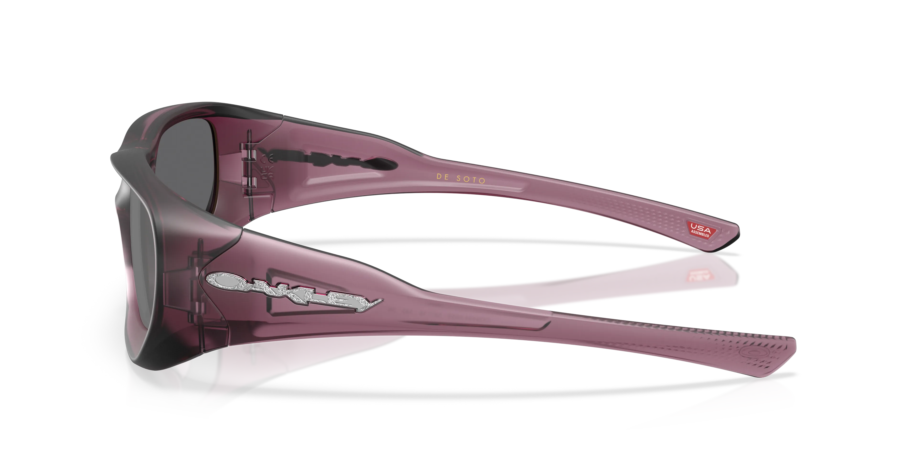 Oakley OO9494 DE SOTO 949406 Occhiali da sole O_Matter Viola Grigio Squadrata Normale - immagine 4