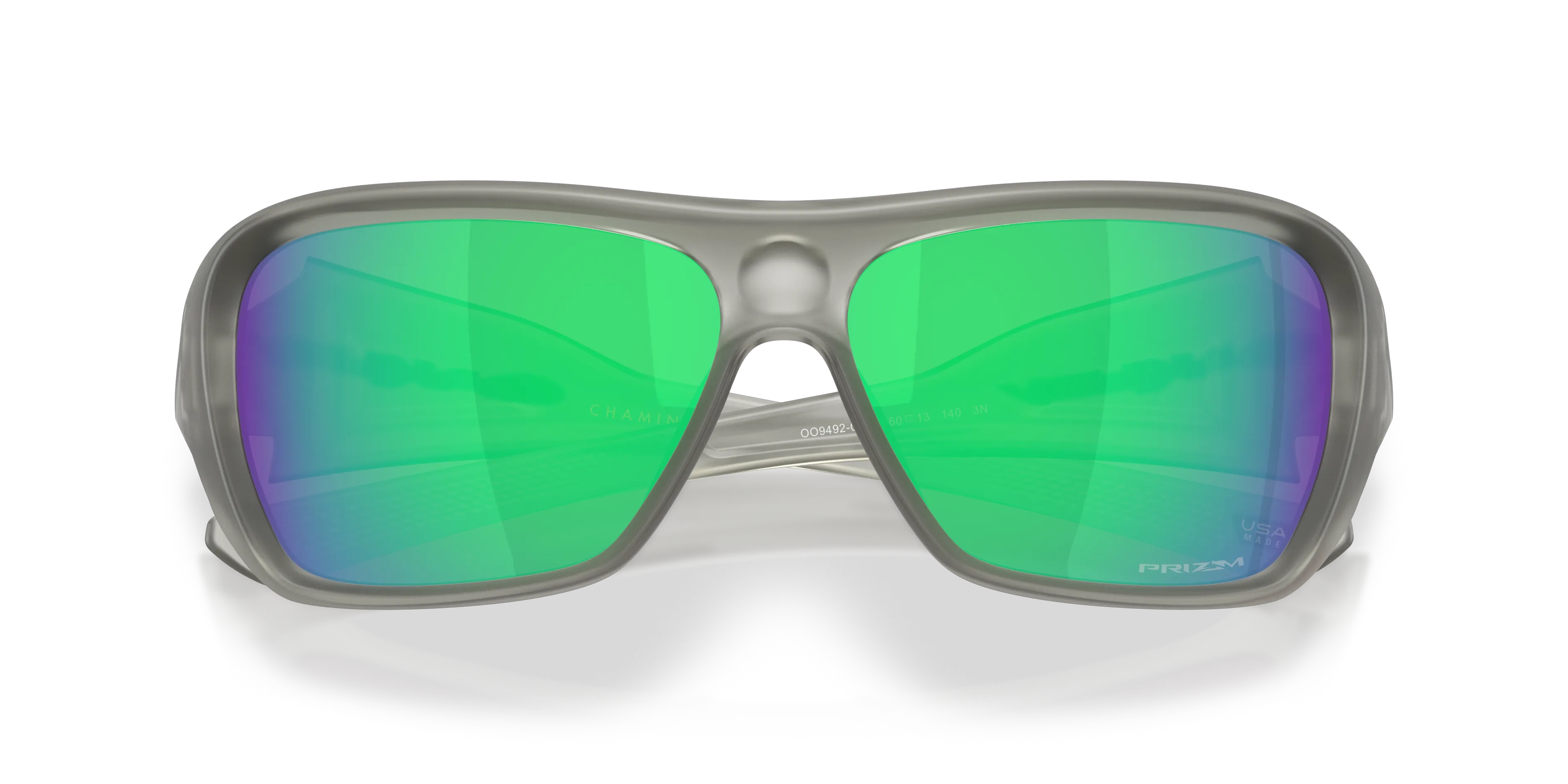 Oakley OO9492 CHAMINADE 949208 Occhiali da sole O_Matter Grigio Verde Squadrata Normale - immagine 2