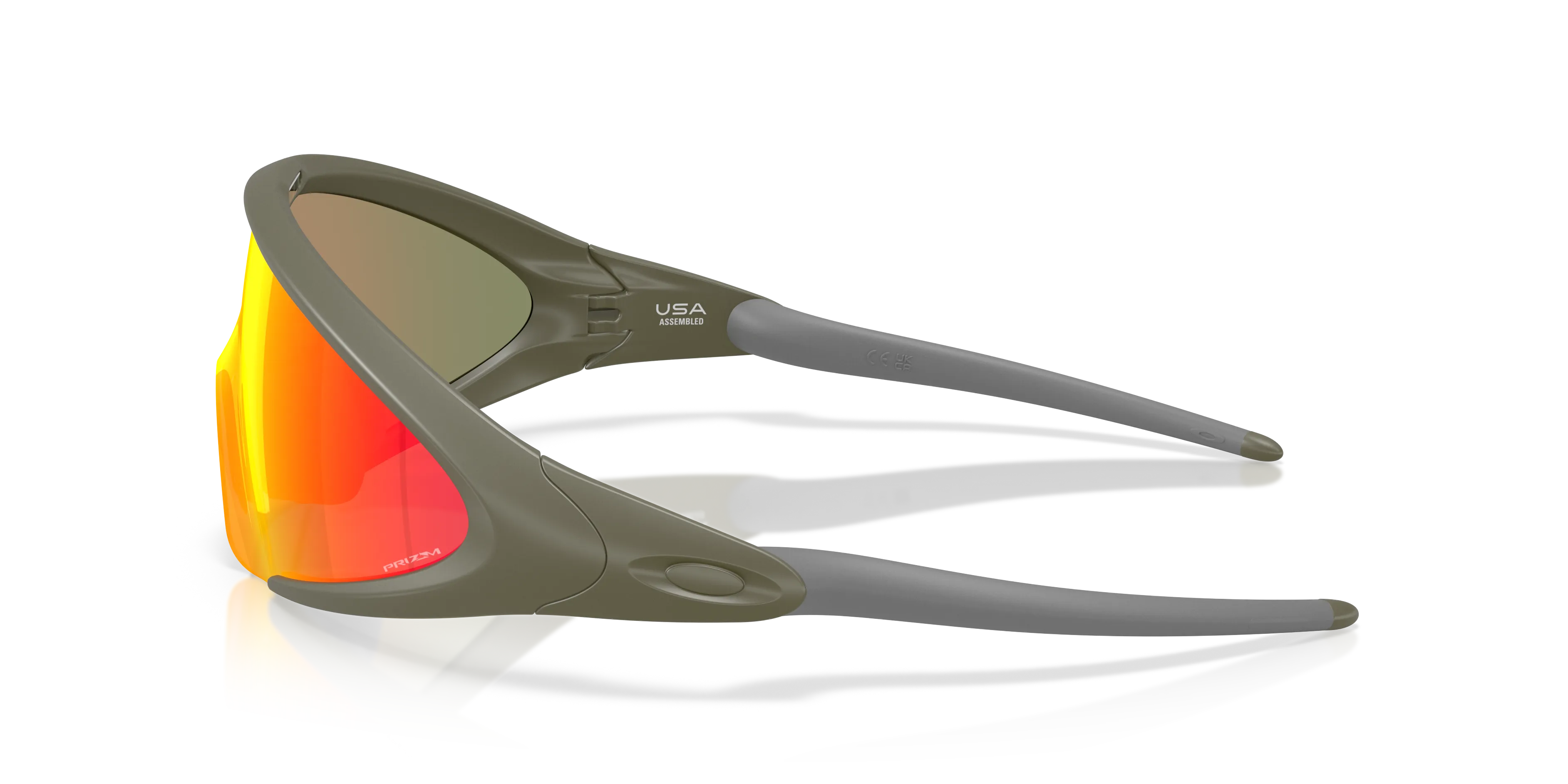 Oakley OO9490 ELLIPSE 949009 Occhiali da sole O_Matter Verde Rosso Rotonda Normale - immagine 4
