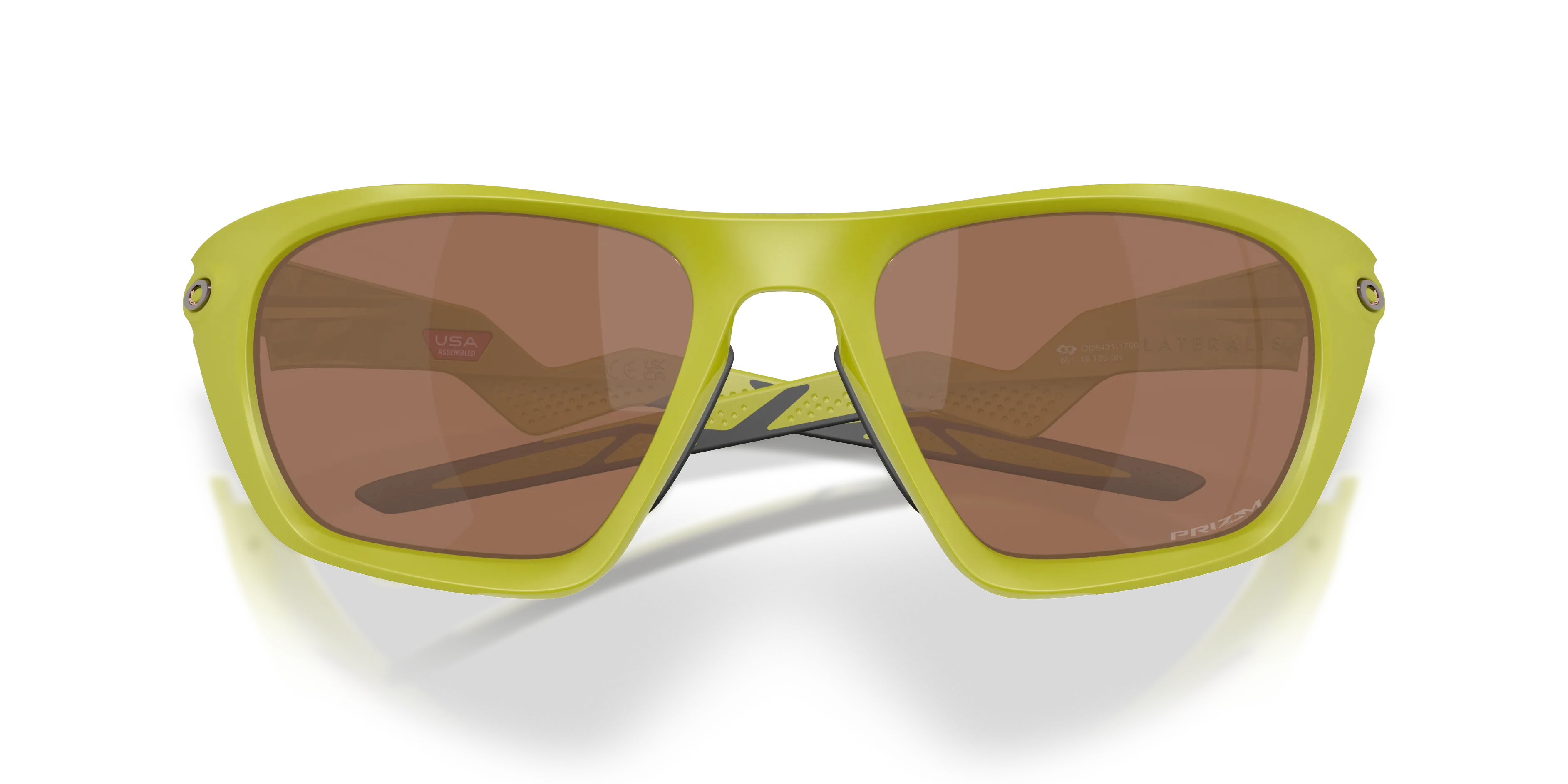Oakley OO9431 LATERALIS 943117 Occhiali da sole O_Matter Verde Marrone Squadrata Normale - immagine 2