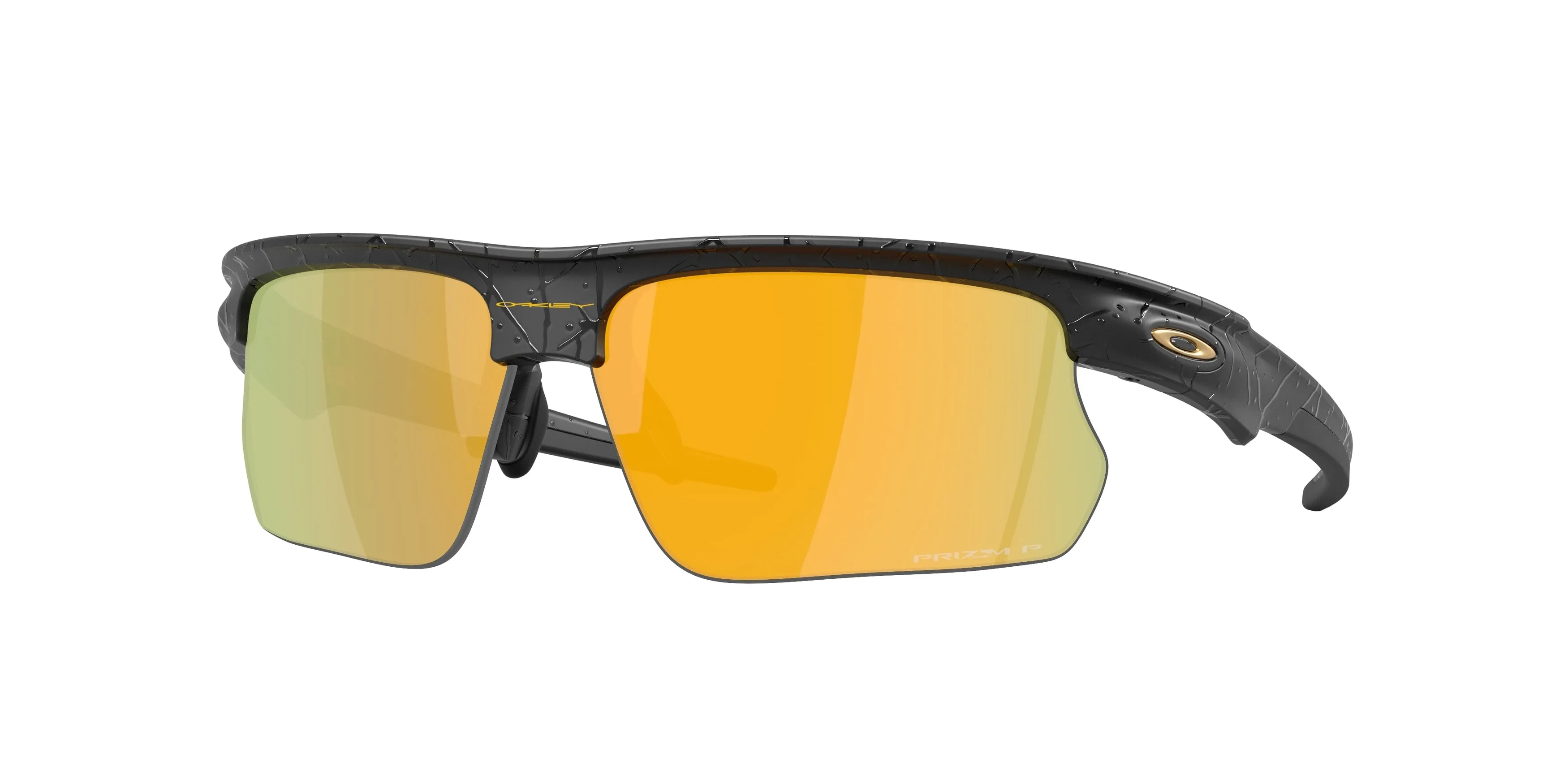 Oakley OO9400 BISPHAERA 940030 Occhiali da sole O_Matter Nero Oro Squadrata Polarizzata - immagine 1