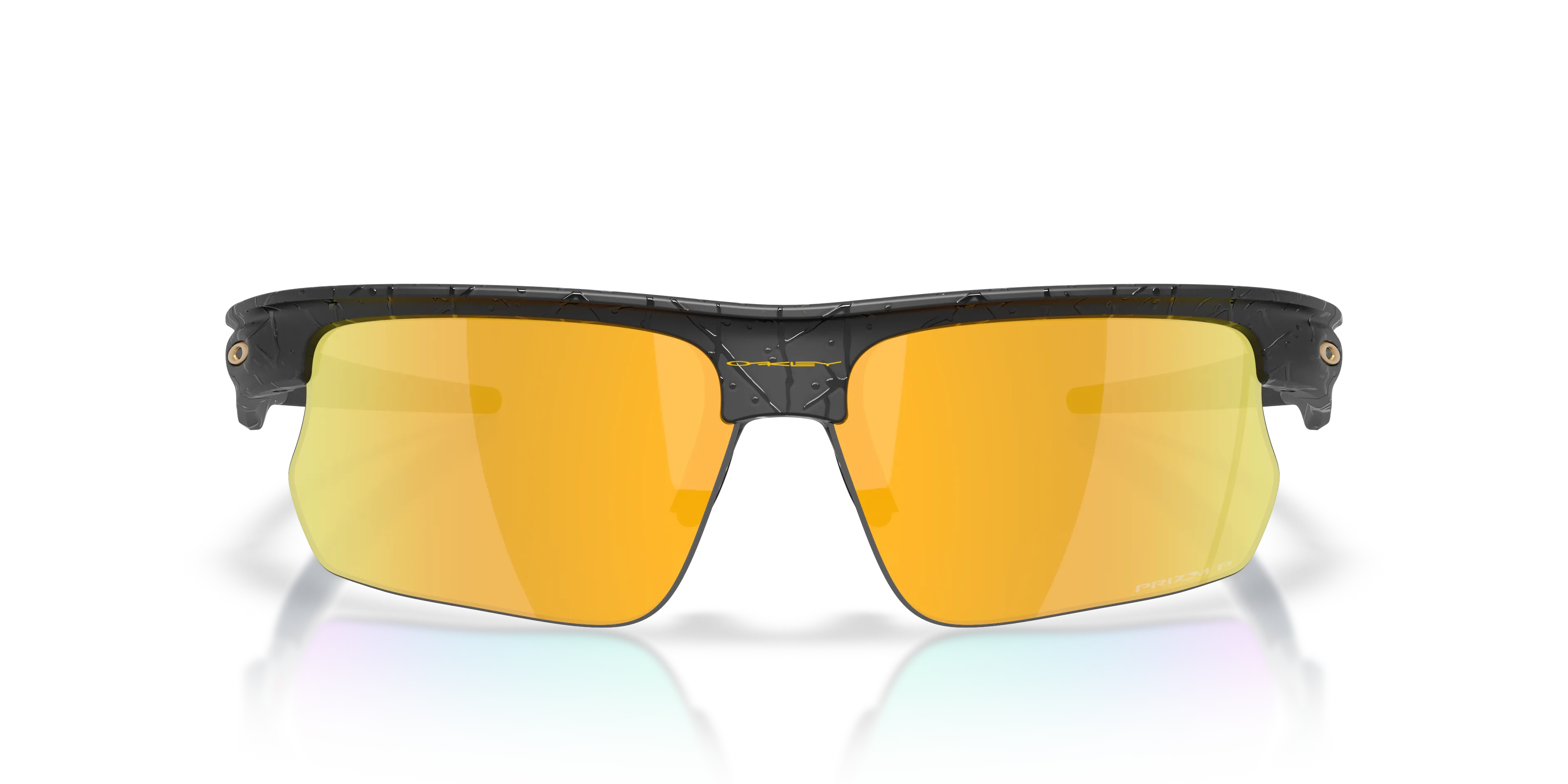 Oakley OO9400 BISPHAERA 940030 Occhiali da sole O_Matter Nero Oro Squadrata Polarizzata - immagine 3