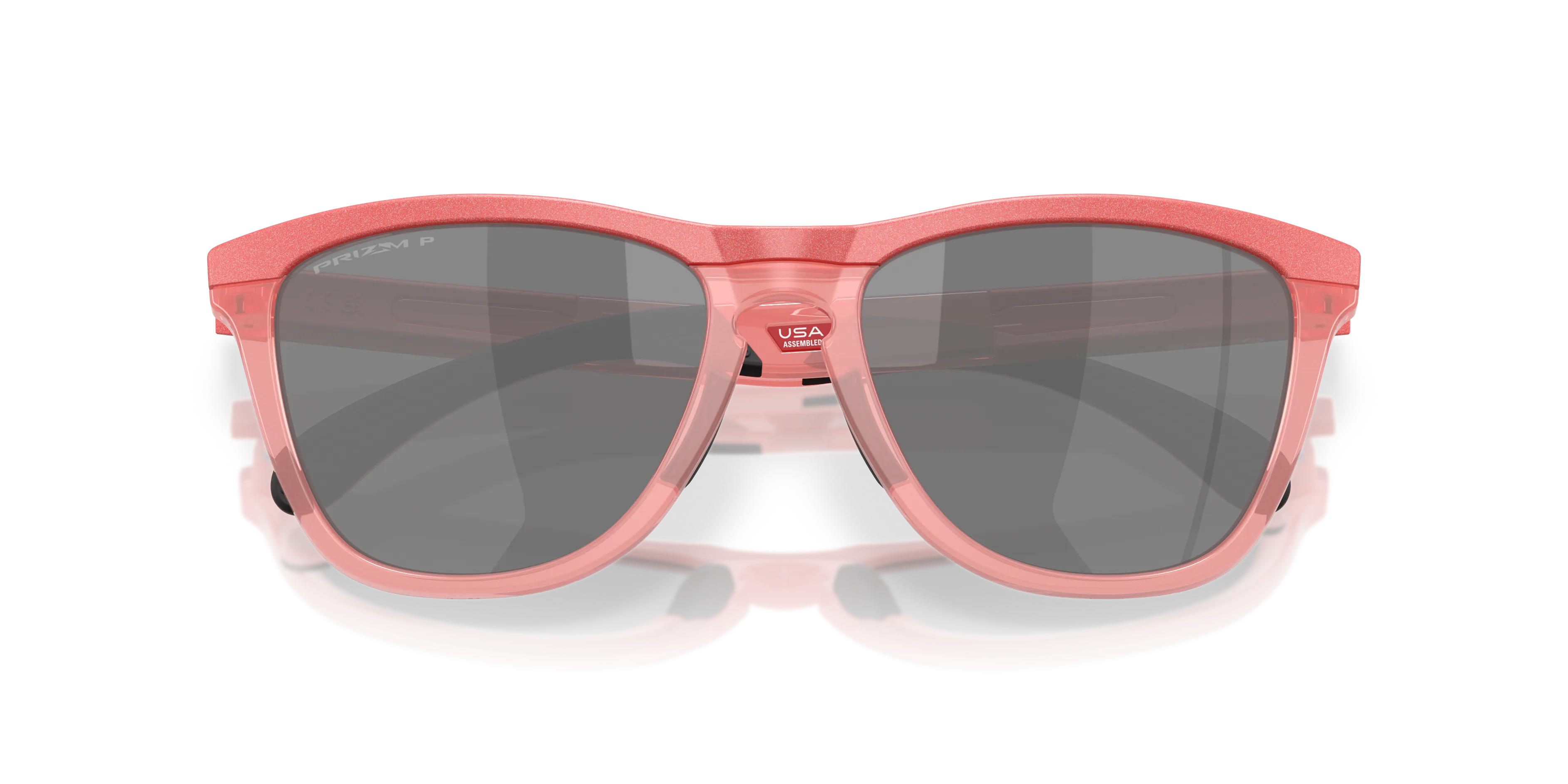 Oakley OO9284 FROGSKINS RANGE 928424 Occhiali da sole O_Matter Rosa Grigio Rotonda Polarizzata - immagine 2