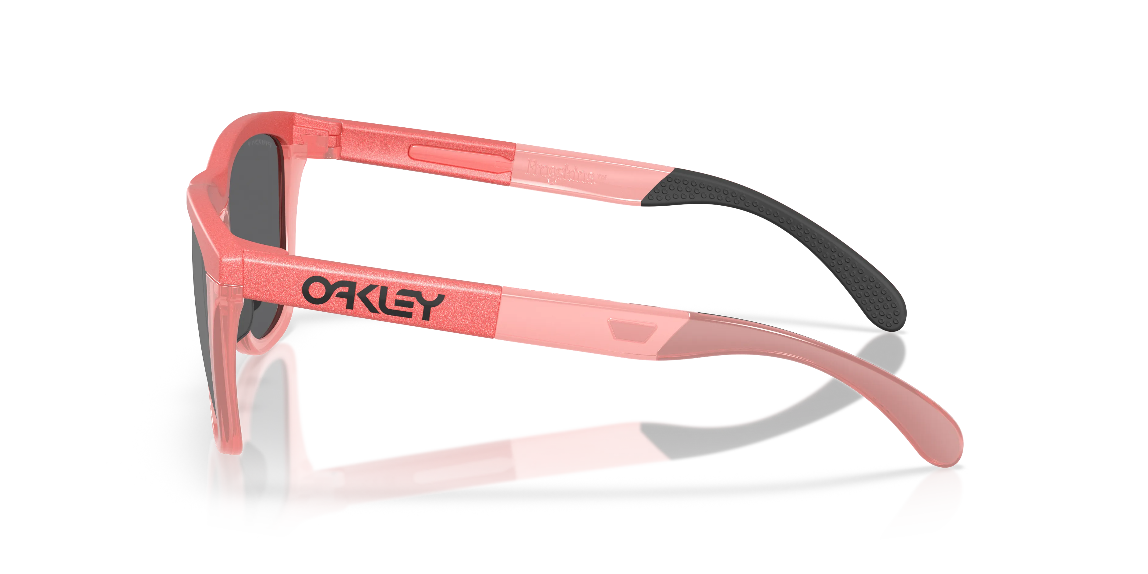 Oakley OO9284 FROGSKINS RANGE 928424 Occhiali da sole O_Matter Rosa Grigio Rotonda Polarizzata - immagine 4