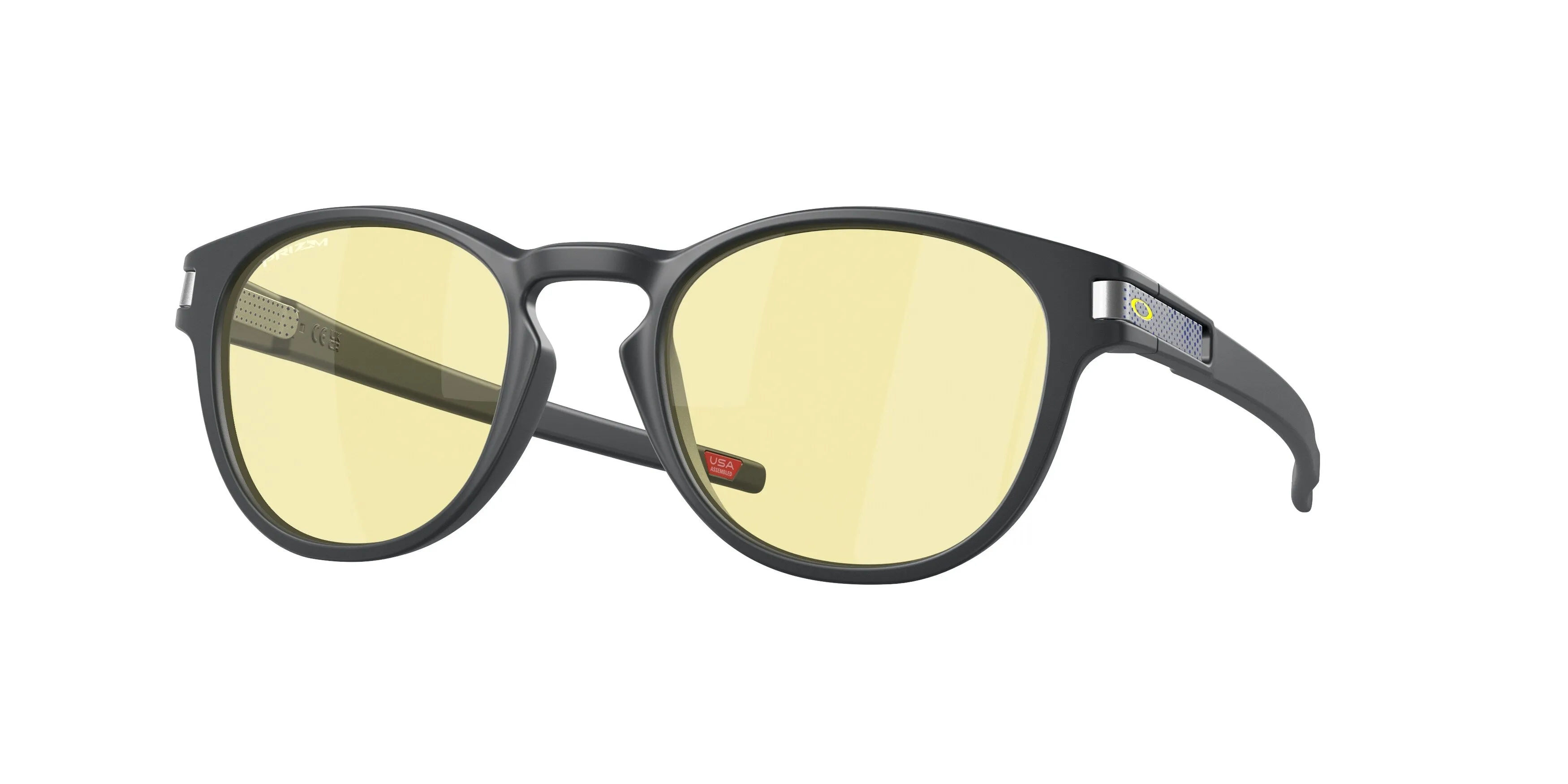 Oakley OO9265 LATCH 926567 Occhiali da sole O_Matter Grigio Prizm Gaming Rotonda Normale Prizm - immagine 1