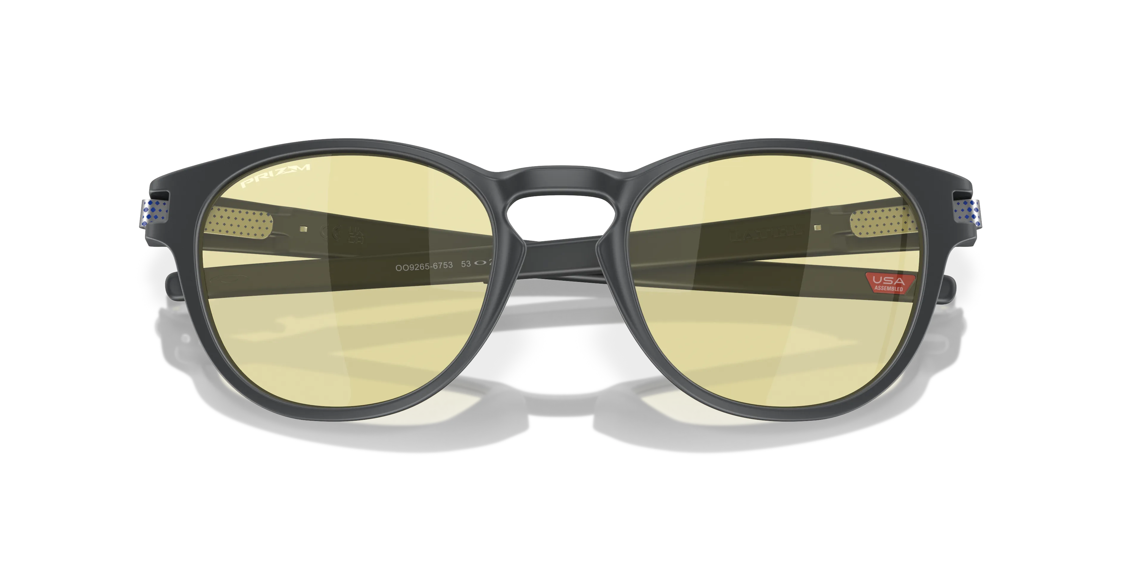 Oakley OO9265 LATCH 926567 Occhiali da sole O_Matter Grigio Prizm Gaming Rotonda Normale Prizm - immagine 2