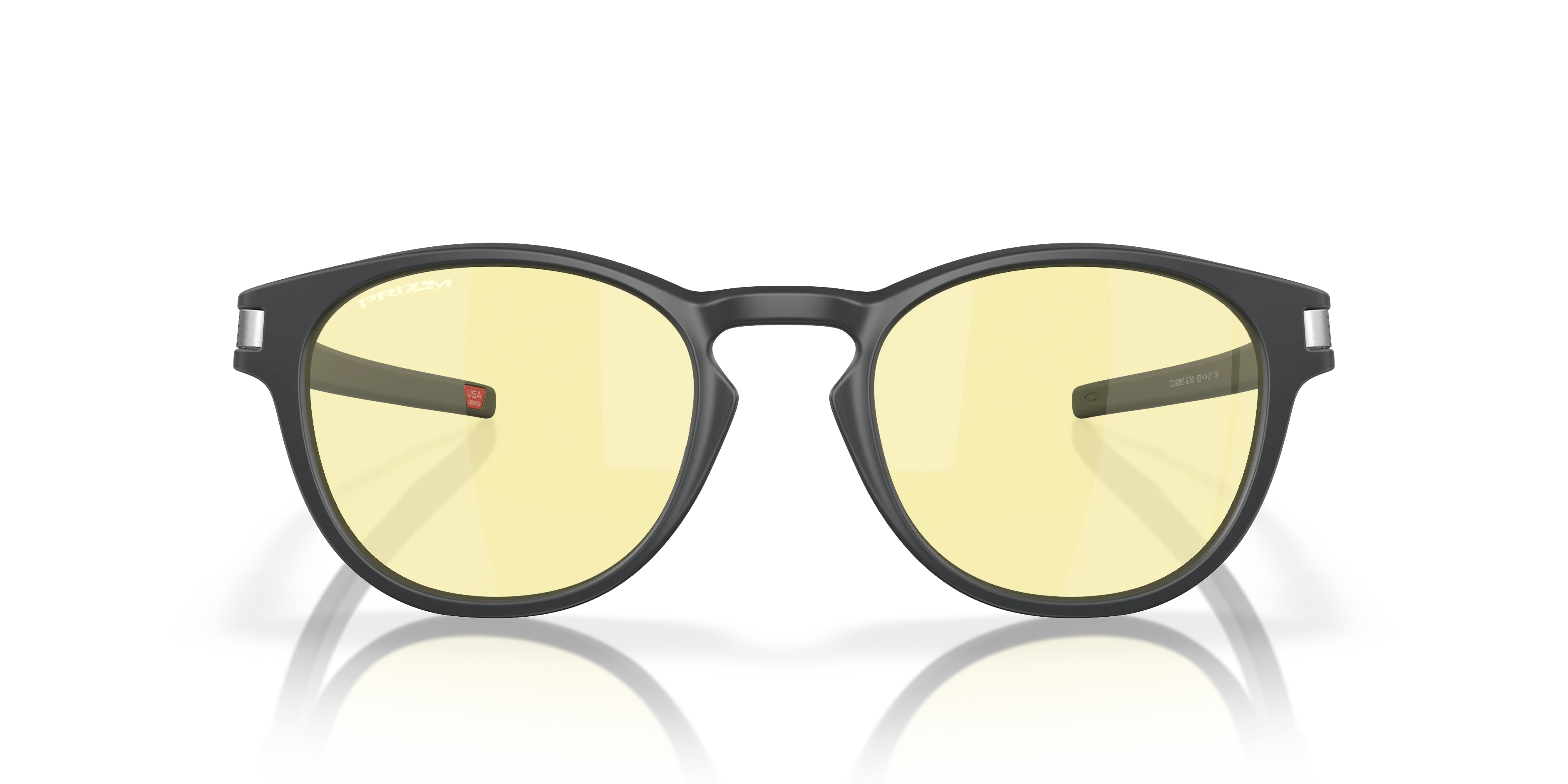 Oakley OO9265 LATCH 926567 Occhiali da sole O_Matter Grigio Prizm Gaming Rotonda Normale Prizm - immagine 3