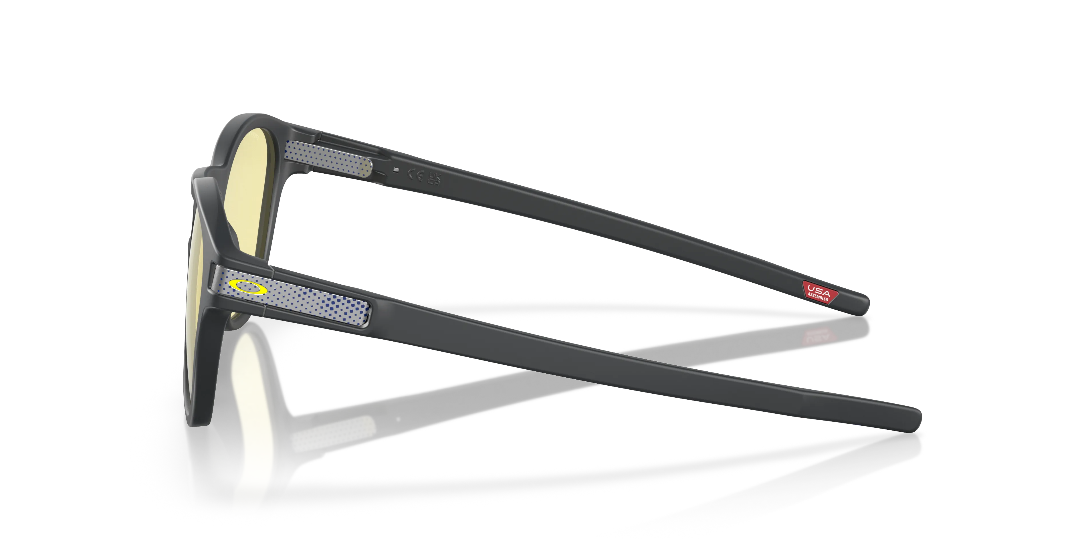 Oakley OO9265 LATCH 926567 Occhiali da sole O_Matter Grigio Prizm Gaming Rotonda Normale Prizm - immagine 4