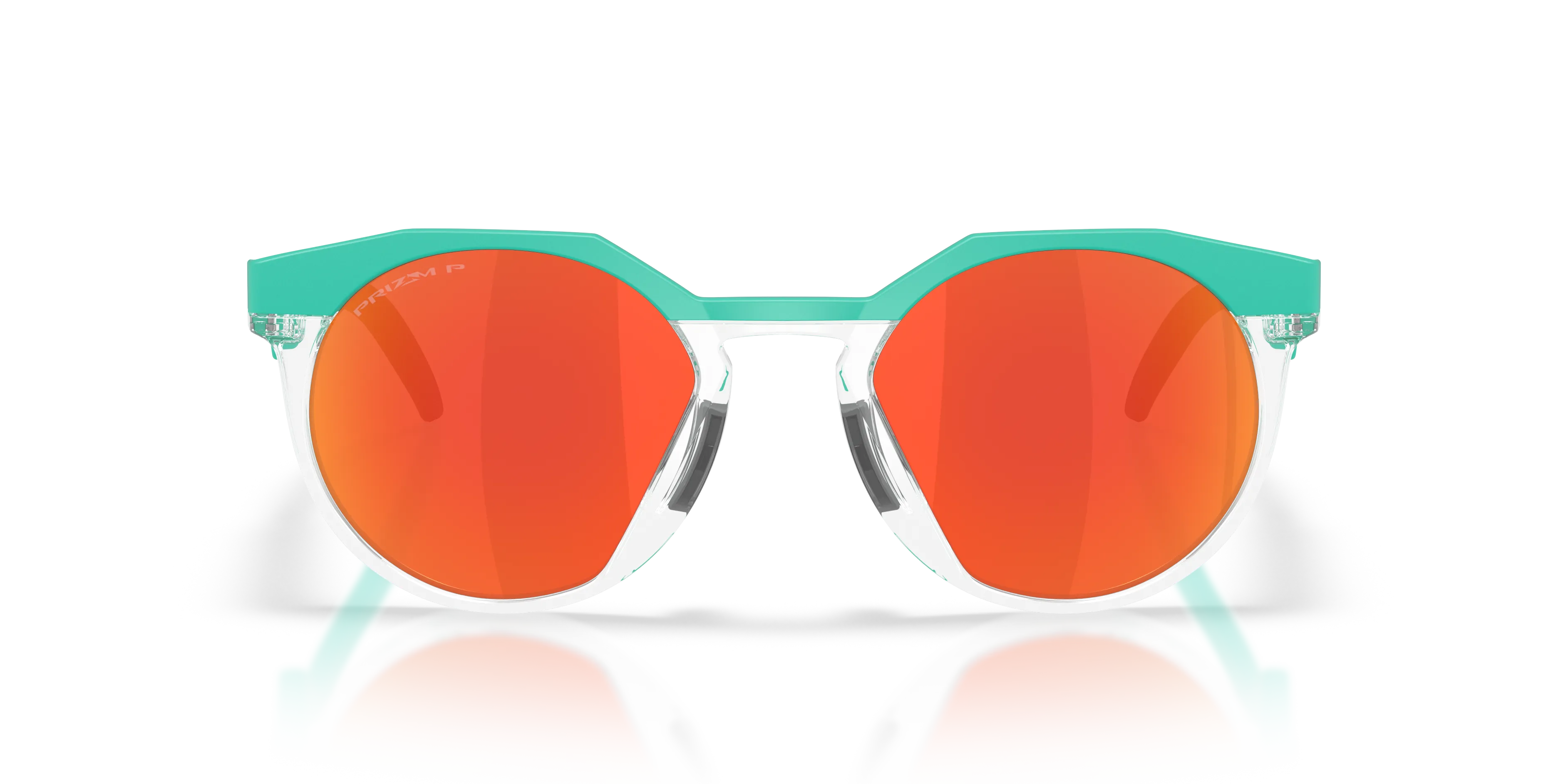 Oakley OO9242 HSTN 924223 Occhiali da sole O_Matter Blu Rosso Rotonda Polarizzata - immagine 3