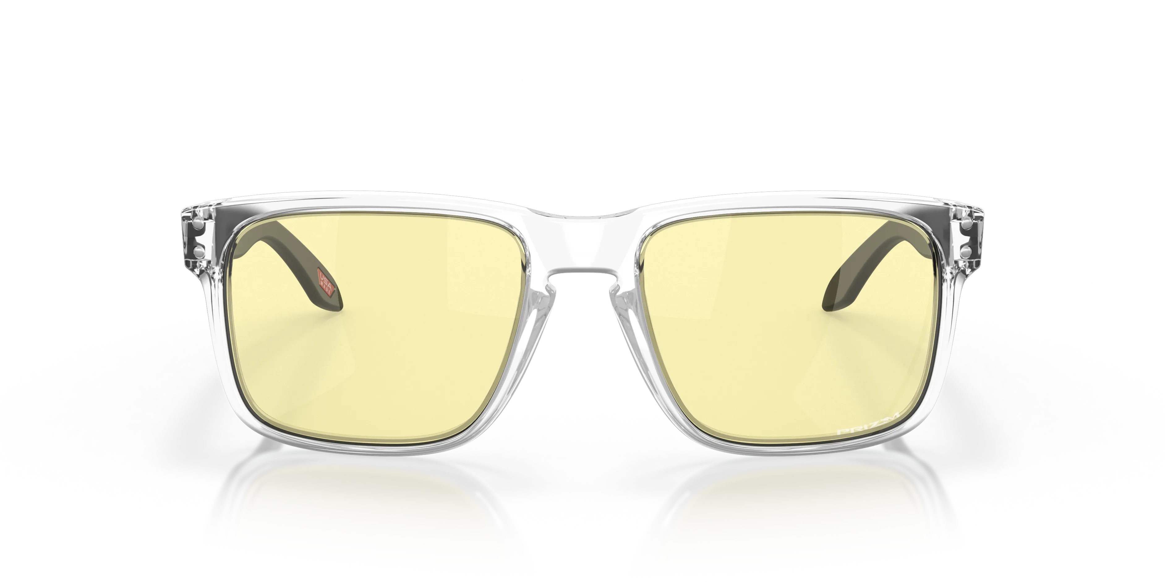 Oakley OO9102 HOLBROOK 9102X2 Occhiali da sole O_Matter Trasparente Prizm Gaming Squadrata Normale Prizm - immagine 3