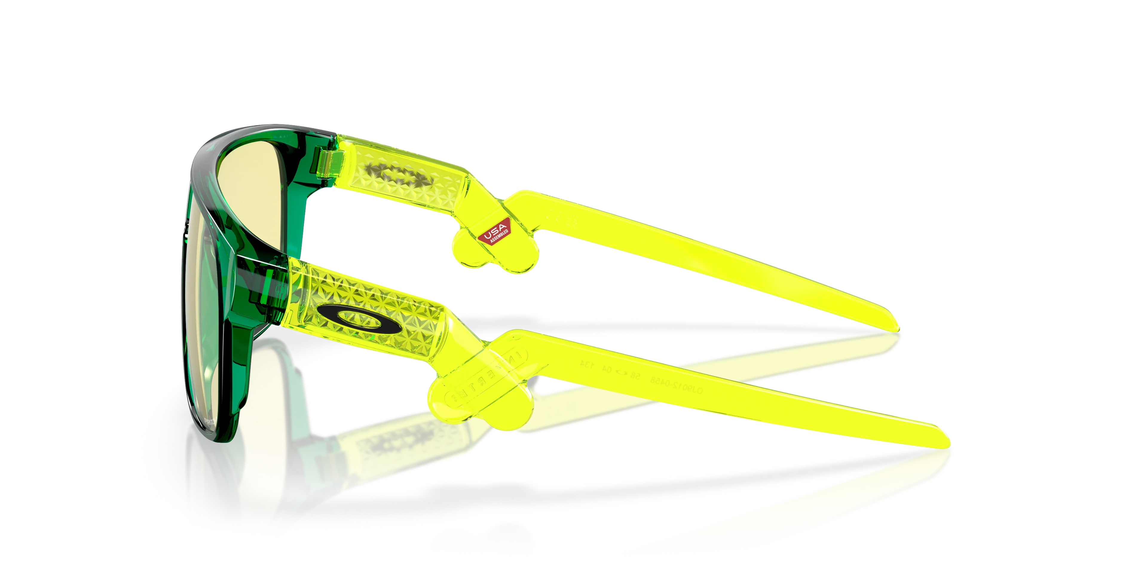 Oakley OJ9012 INVERTER 901204 Occhiali da sole bambino O_Matter Verde Prizm Gaming Pilot Normale Prizm - immagine 4