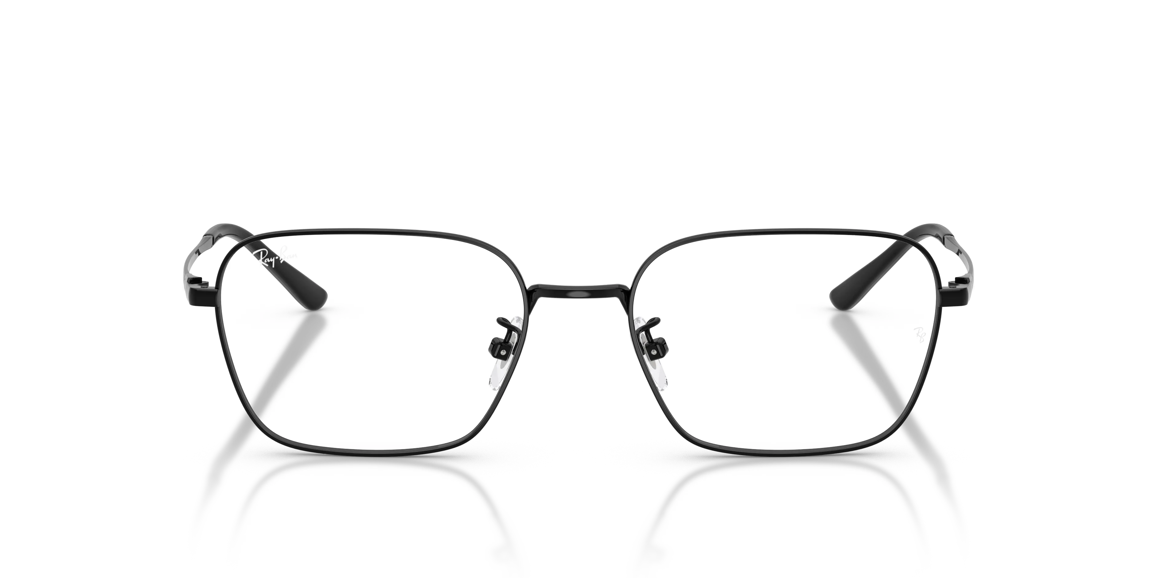 Ray - Ban RX8784D 1244 Montature da vista Titanio Nero Trasparente Squadrata Normale - immagine 3