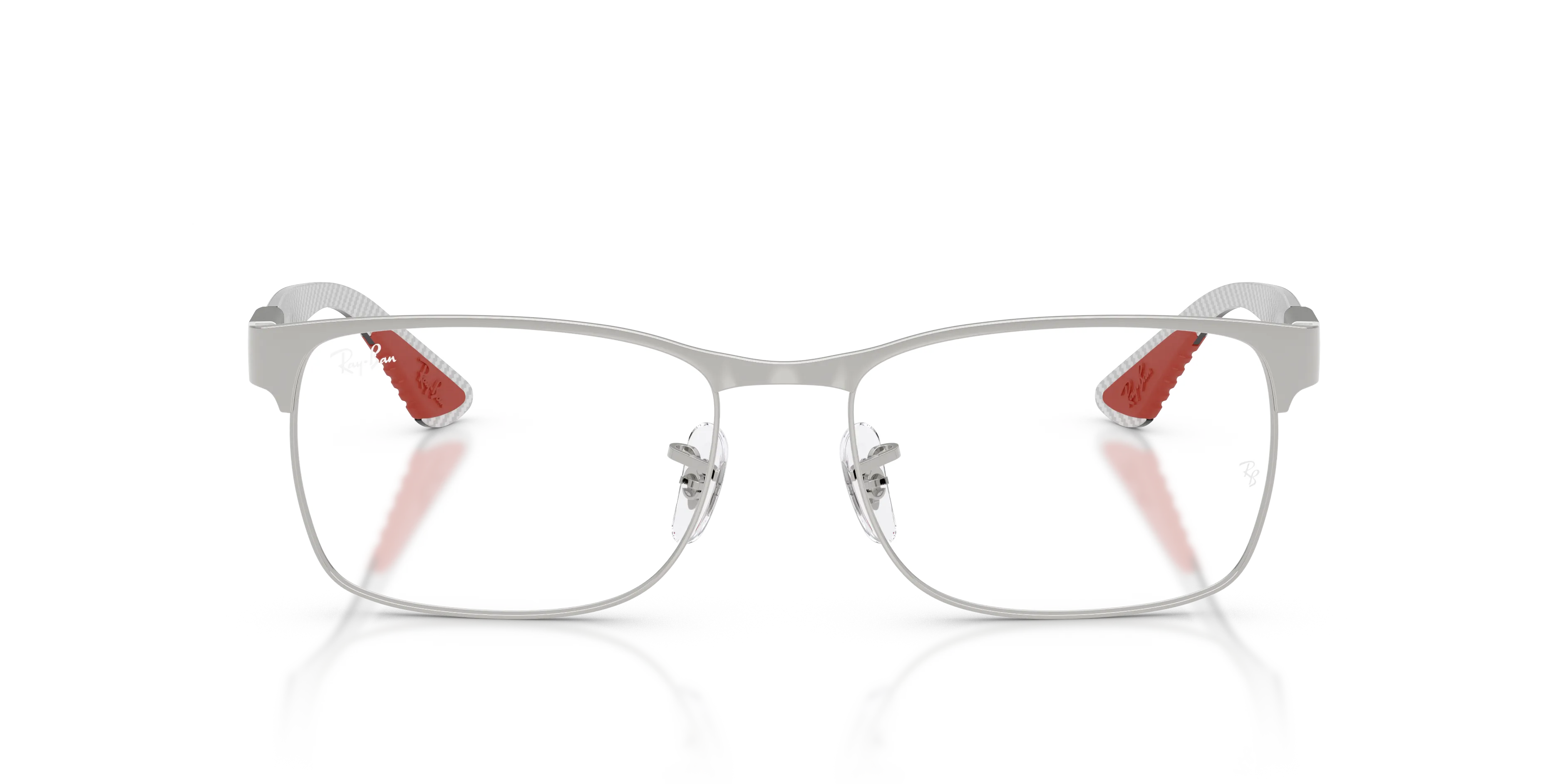 Ray - Ban RX8425M F131 Montature da vista Metallo Argento Trasparente Pillow Normale - immagine 3