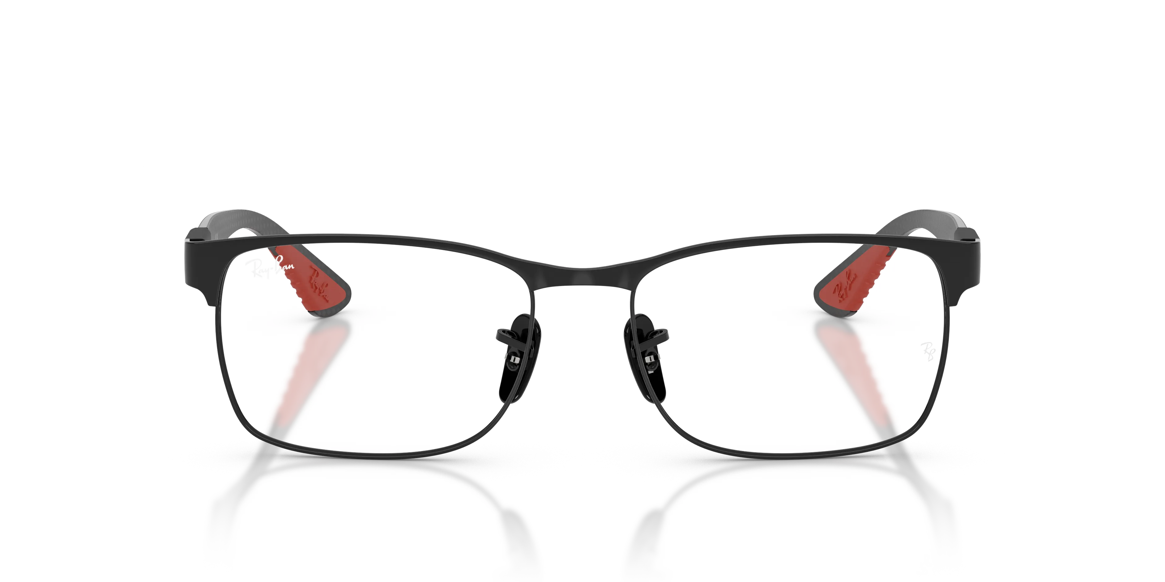 Ray - Ban RX8425M F002 Montature da vista Metallo Nero Trasparente Pillow Normale - immagine 3