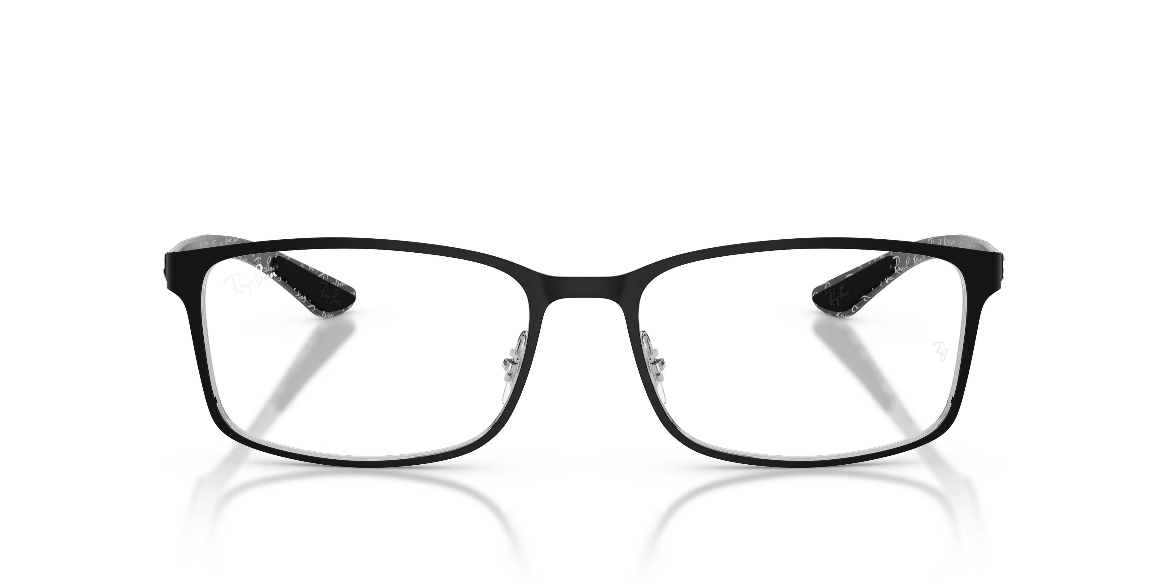 Ray - Ban RX8424 2997 Montature da vista Metallo Nero Trasparente Squadrata Normale - immagine 3