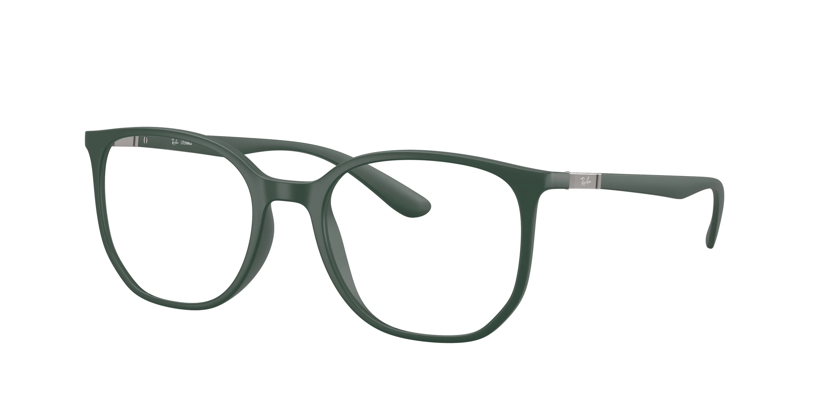 Ray - Ban RX7397 8062 Montature da vista Peek Verde Trasparente Geometrica Normale - immagine 1