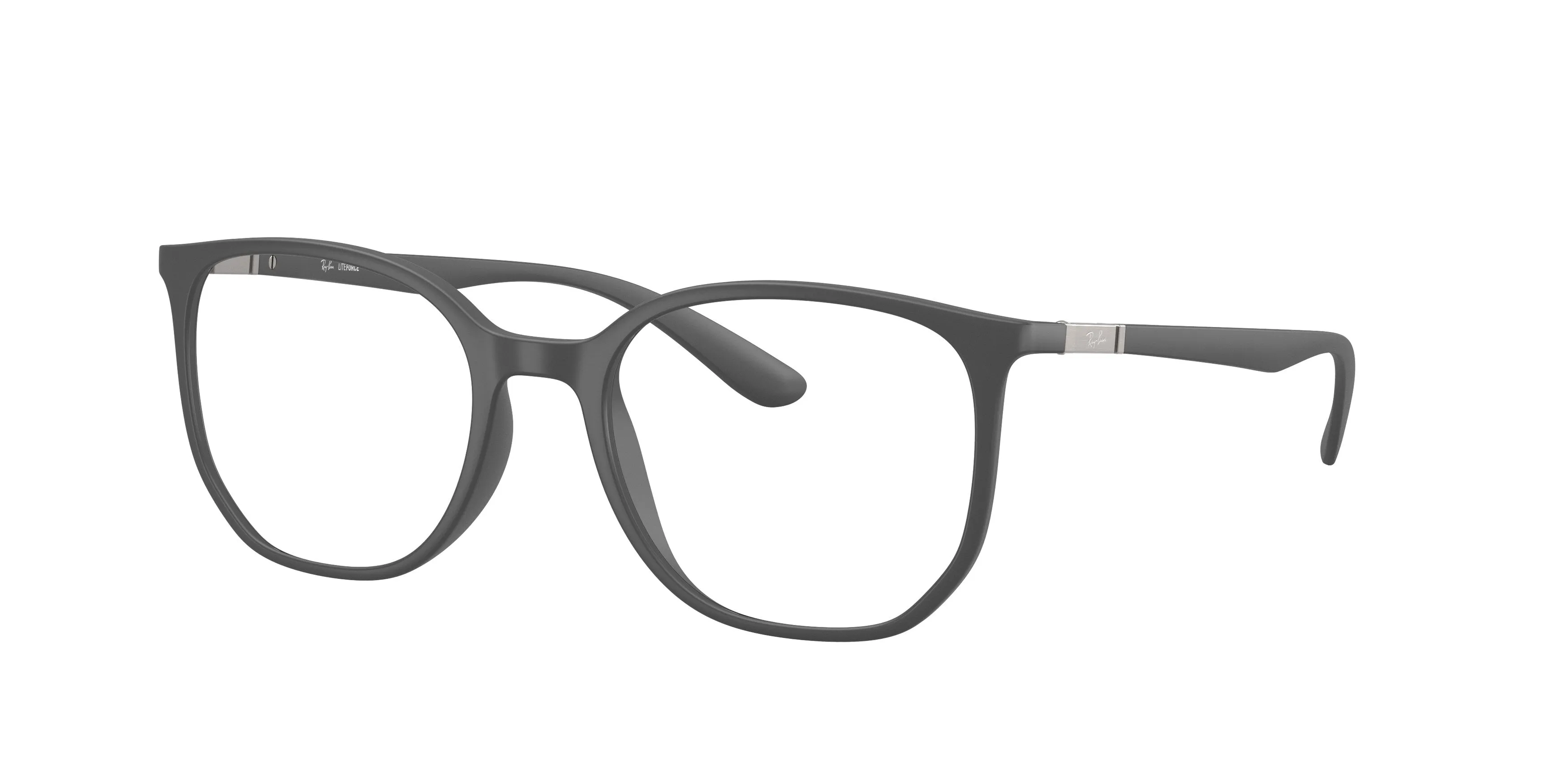 Ray - Ban RX7397 5521 Montature da vista Peek Grigio Trasparente Geometrica Normale - immagine 1