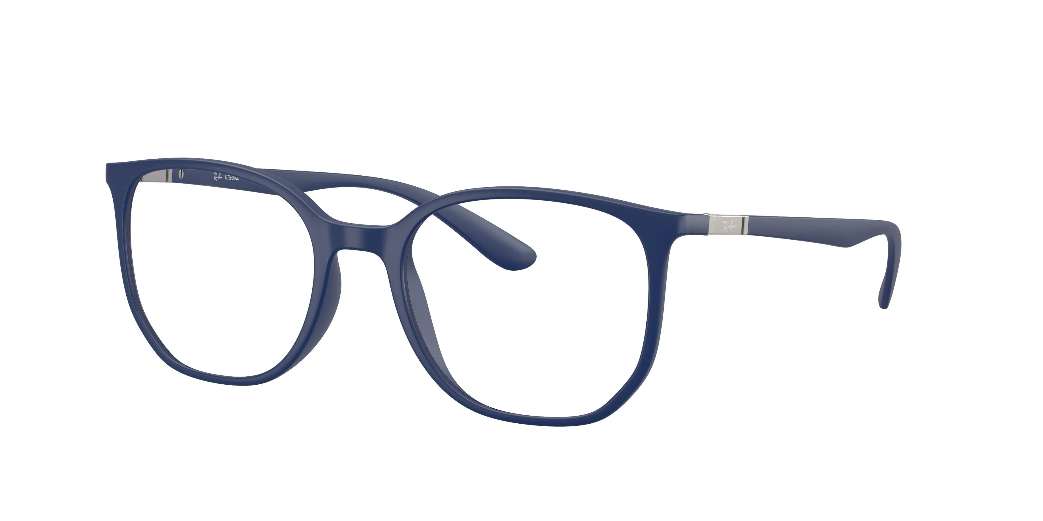 Ray - Ban RX7397 5207 Montature da vista Peek Blu Trasparente Geometrica Normale - immagine 1