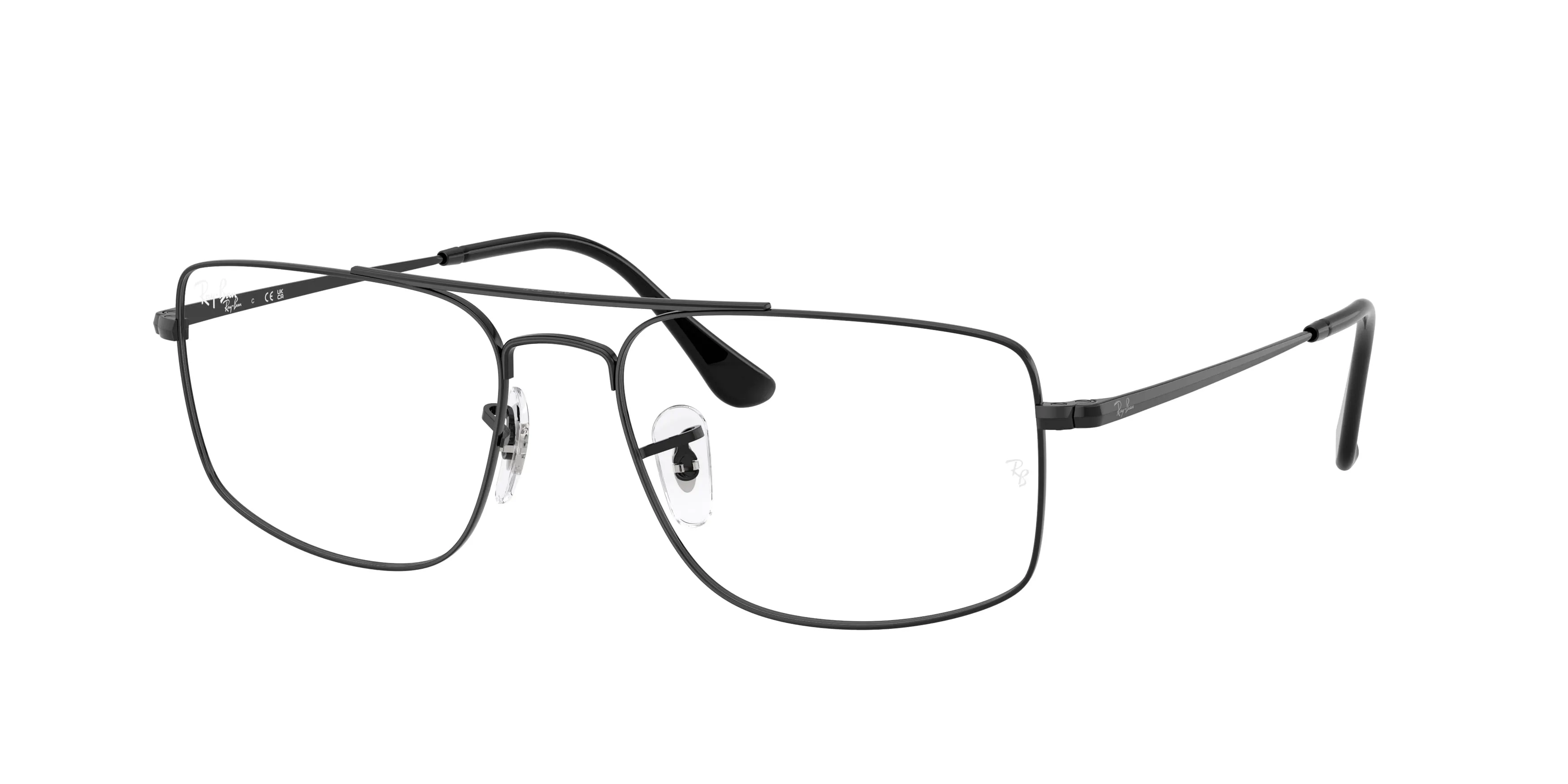 Ray - Ban RX6579 RX6579 2509 Montature da vista Metallo Nero Trasparente Squadrata Normale - immagine 1