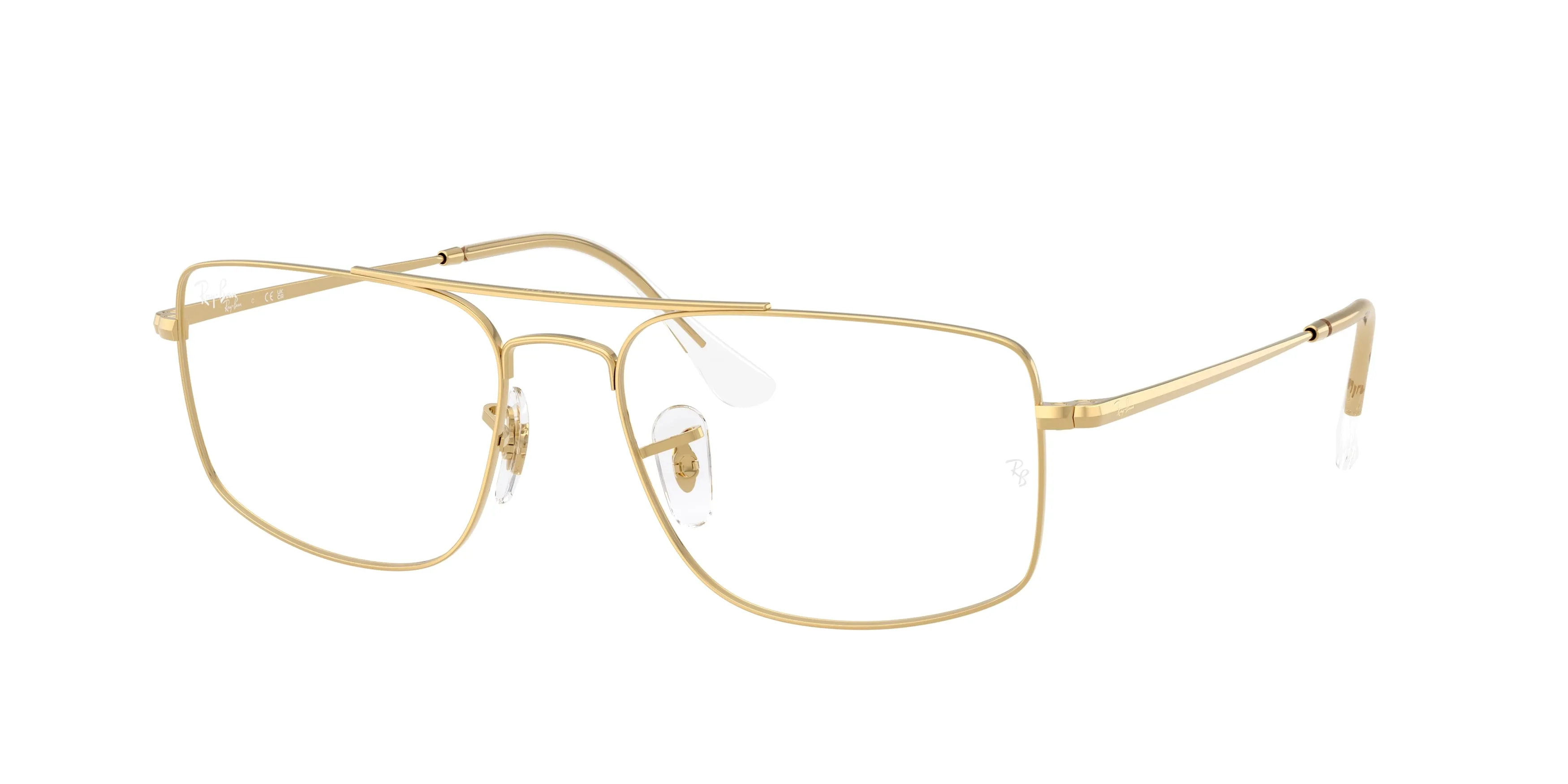 Ray - Ban RX6579 RX6579 2500 Montature da vista Metallo Oro Trasparente Squadrata Normale - immagine 1