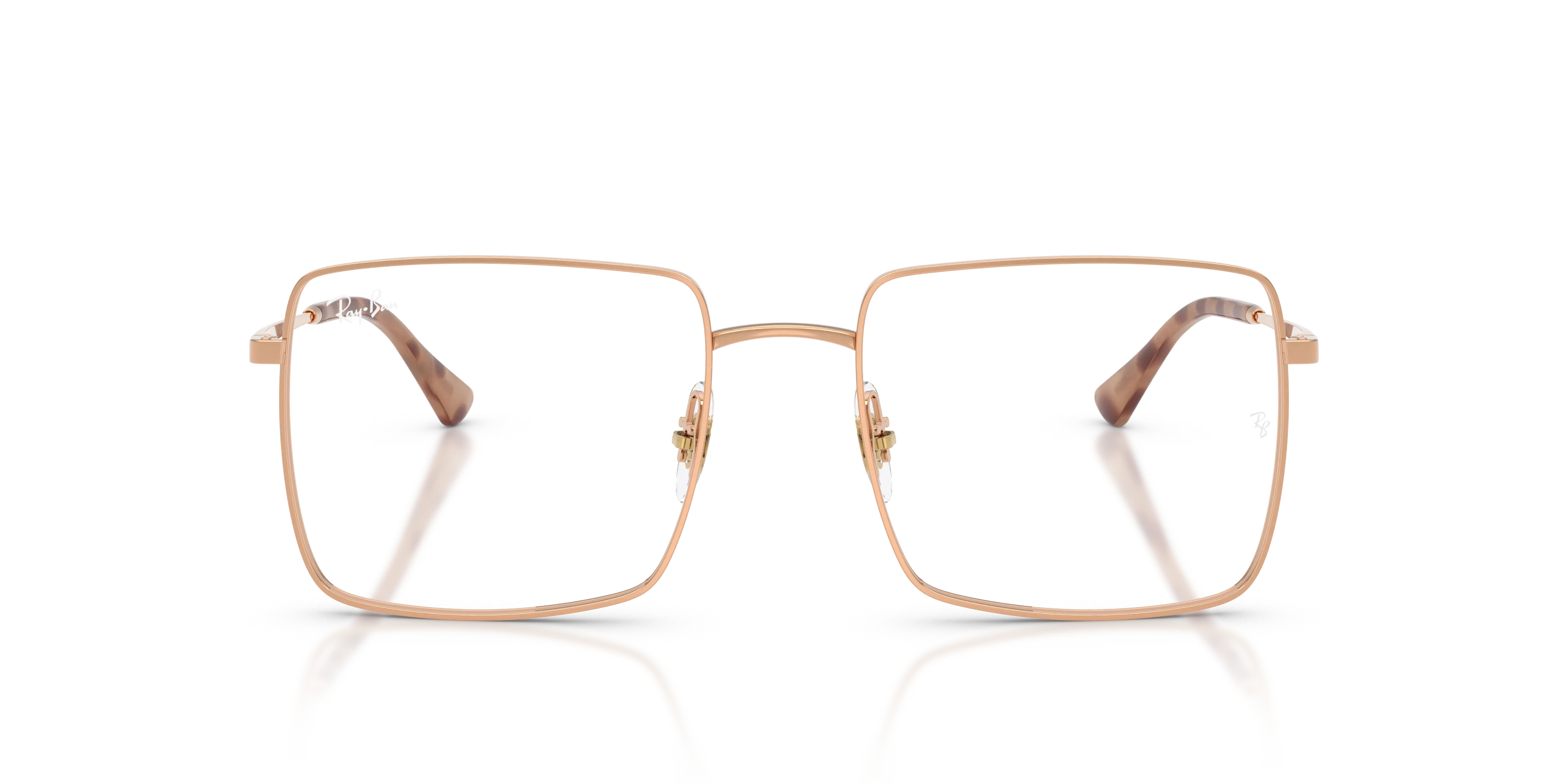Ray - Ban RX6553 3094 Montature da vista Metallo Oro Trasparente Squadrata Normale - immagine 3